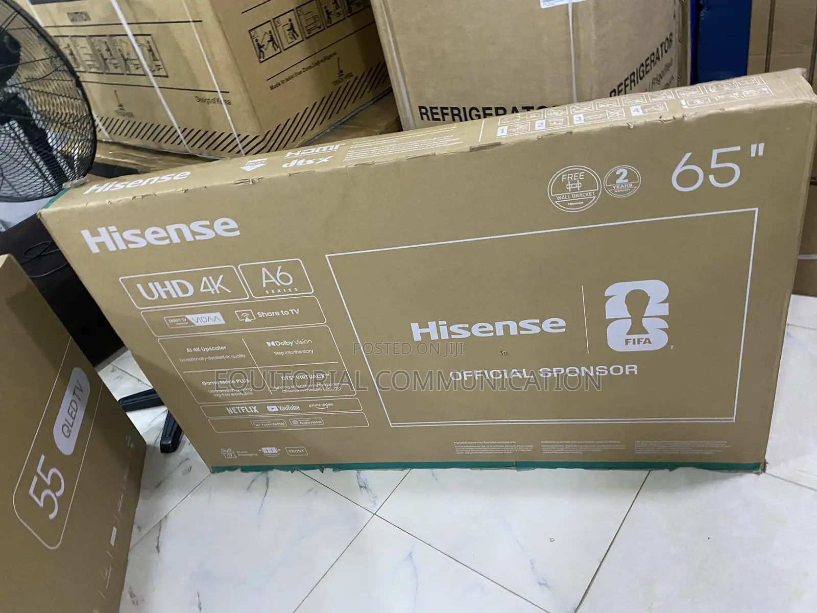 Hisense 65 Inch A6 Series Smart Home Entertainment TV
