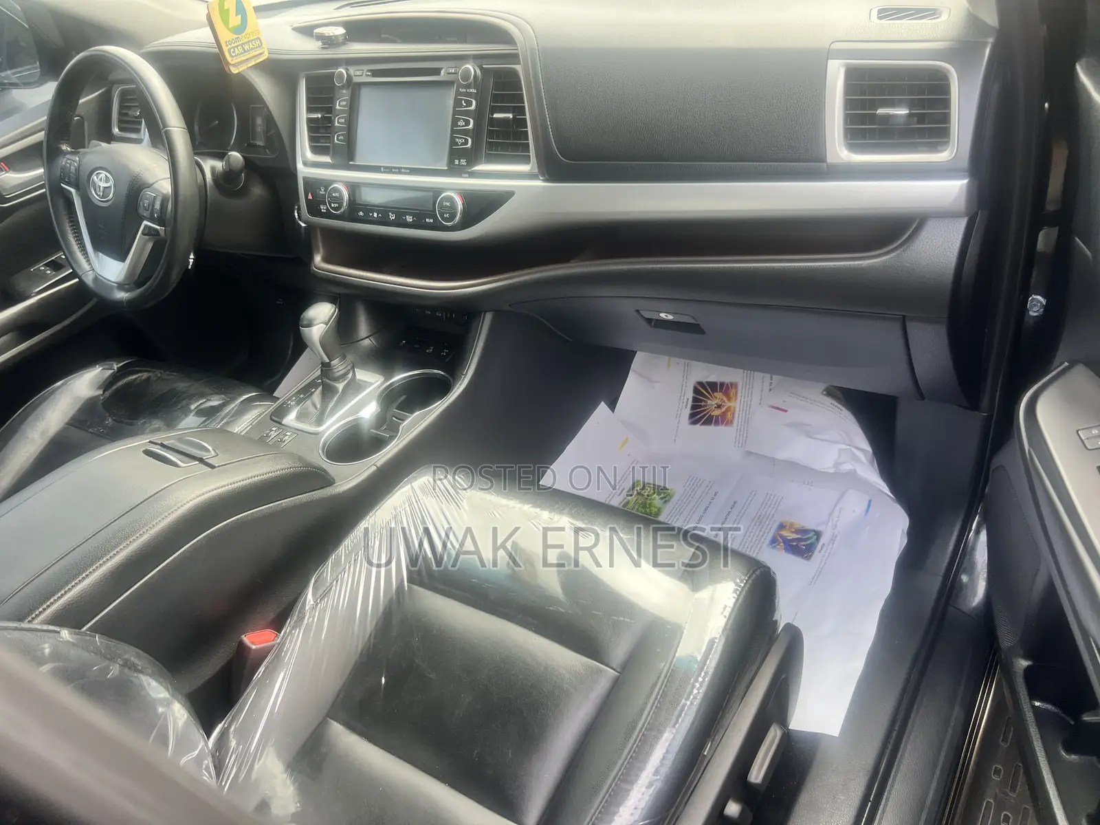 Toyota Highlander Limited 2019 Black