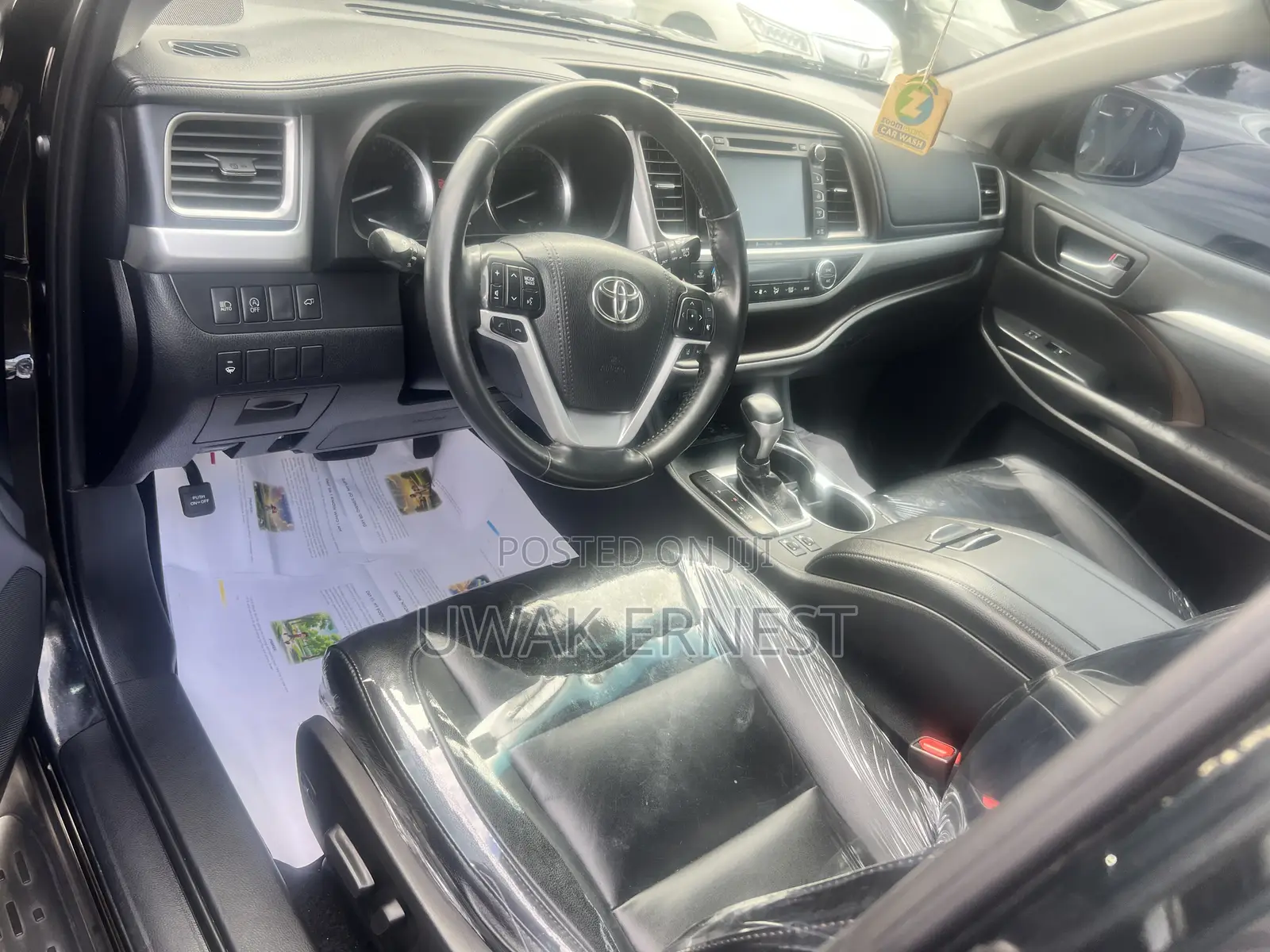 Toyota Highlander Limited 2019 Black