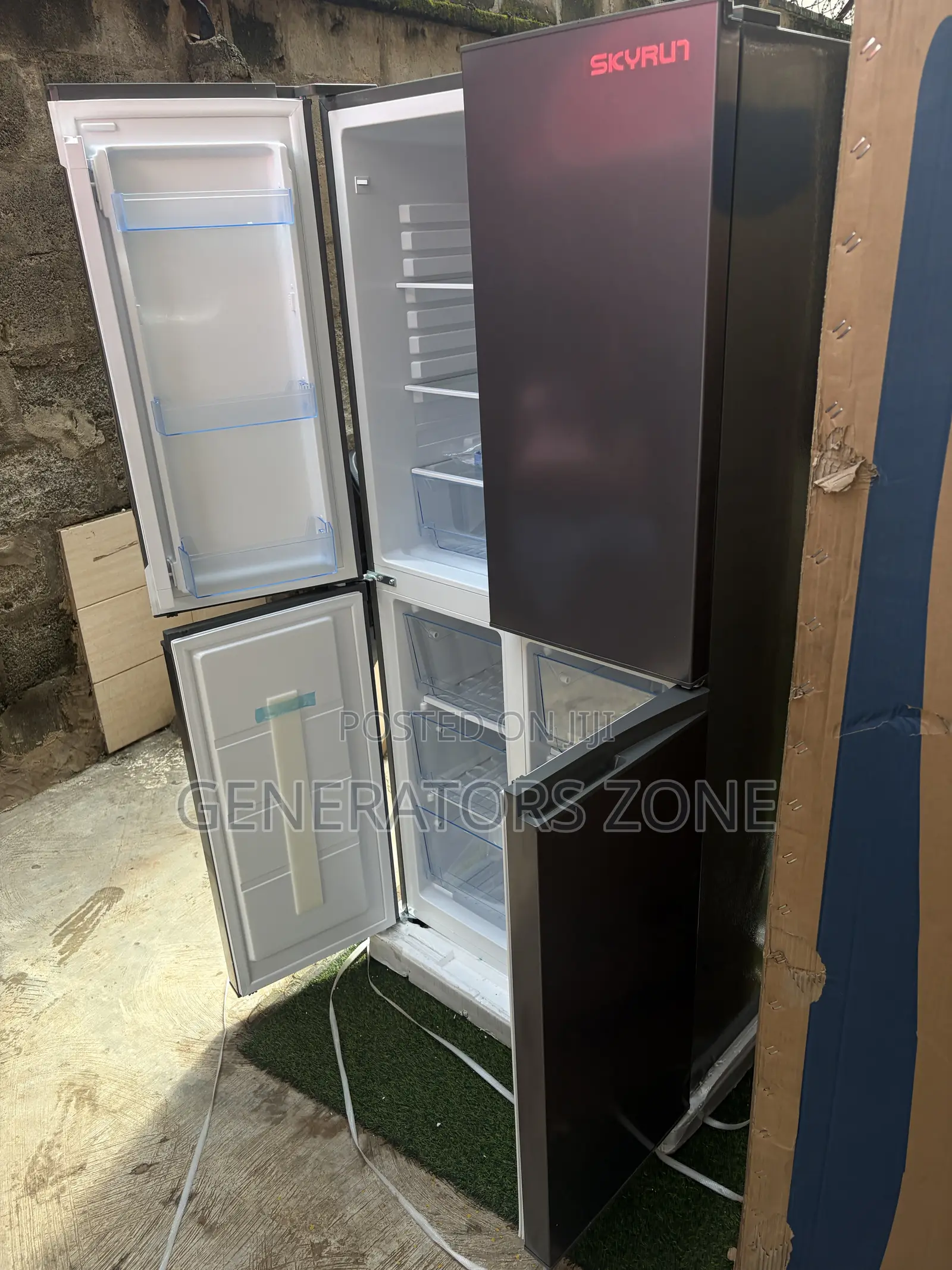 SkyRun 450L 4-Door Cooling Side-by-Side Fridge