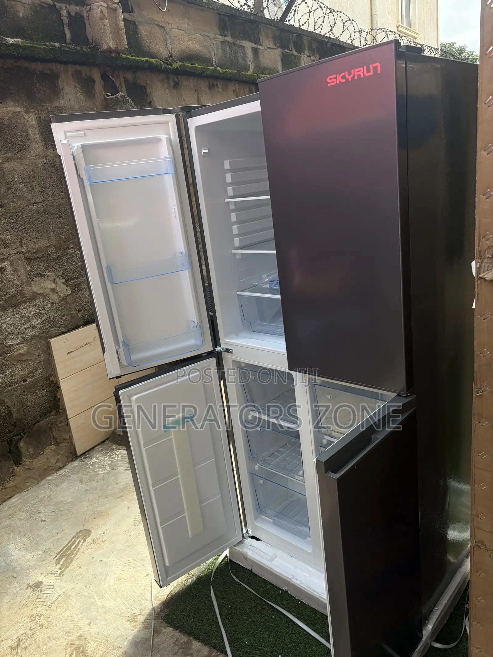 SkyRun 450L 4-Door Cooling Side-by-Side Fridge