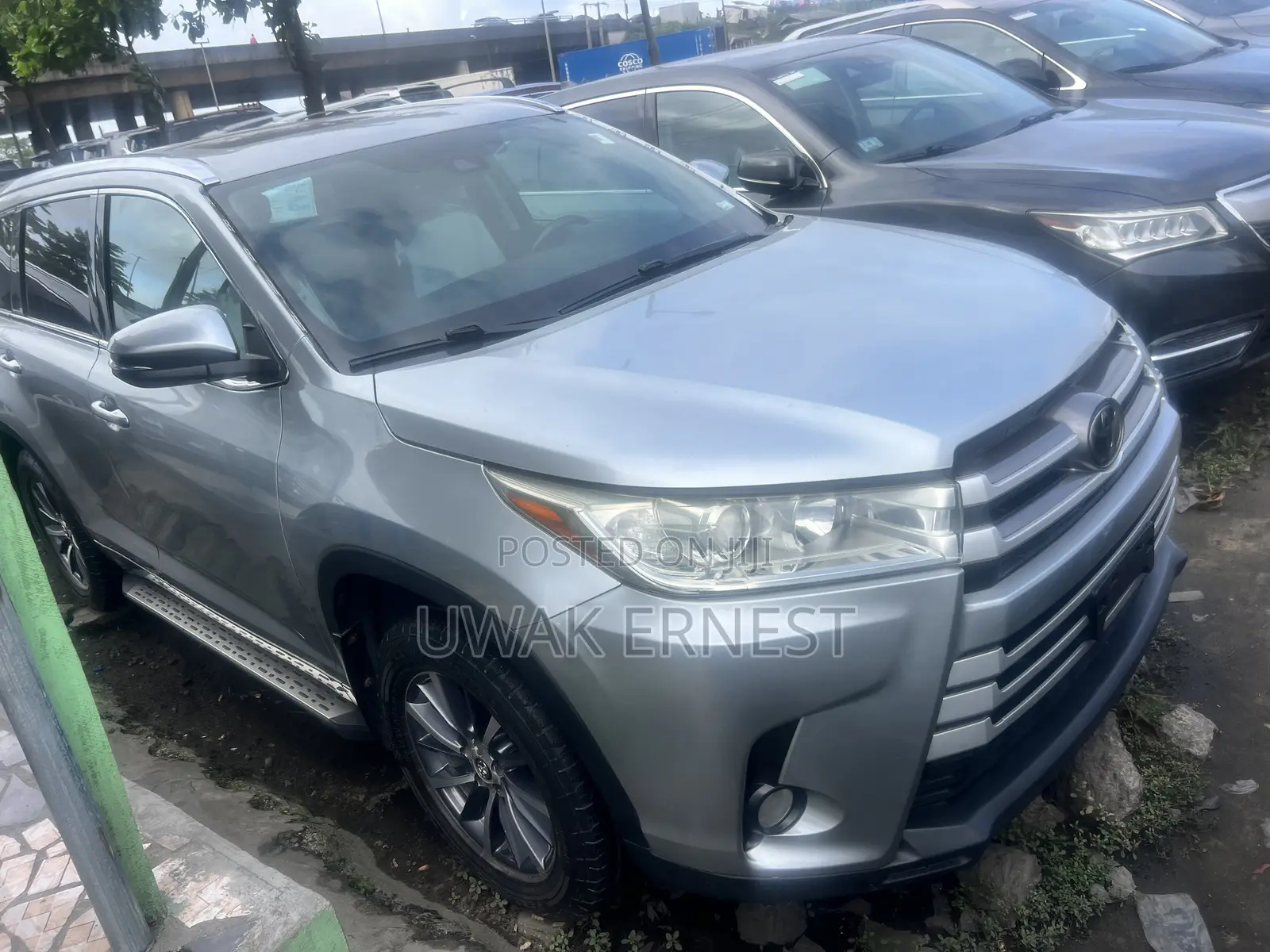 Toyota Highlander Limited 4x4 V6 (3.5L 6cyl 8A) 2018 Silver
