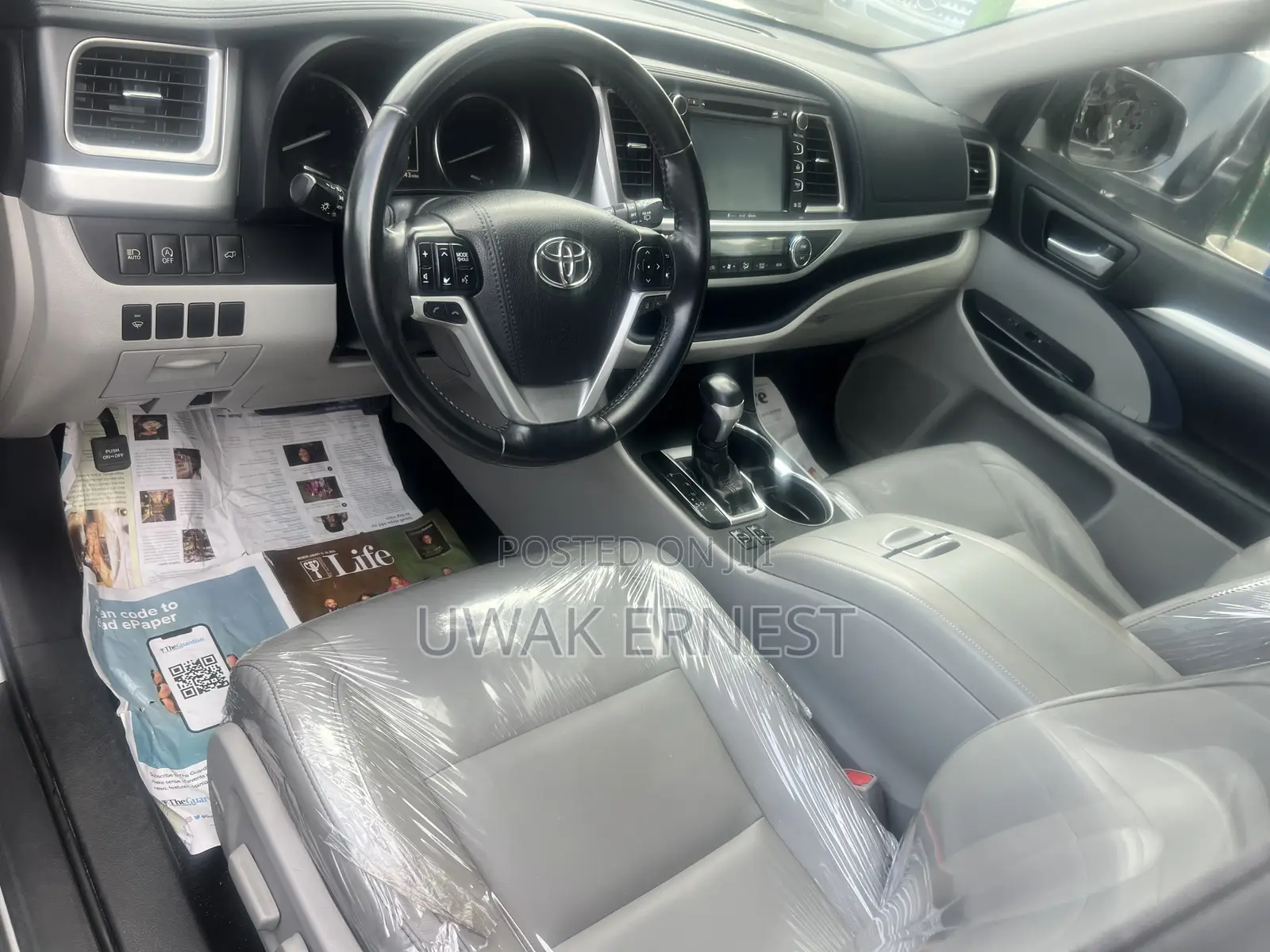 Toyota Highlander Limited 4x4 V6 (3.5L 6cyl 8A) 2018 Silver