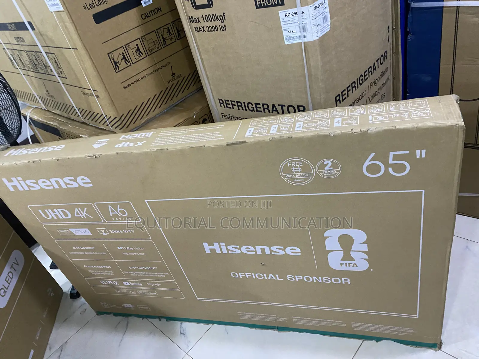 Hisense A6 Series 65 Inch Home Entertainment TV