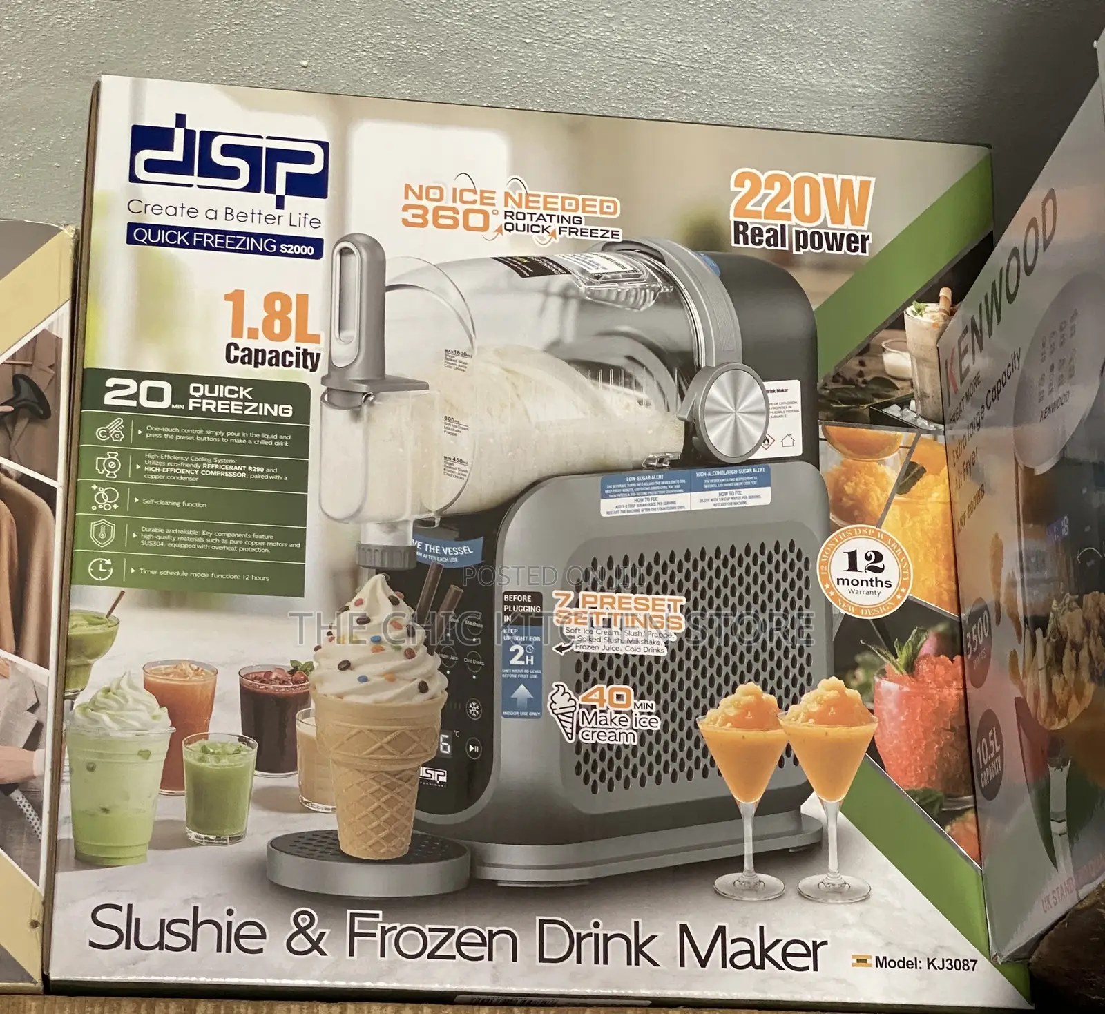 DSP 1.8liter Slushie Frozen Drink Maker
