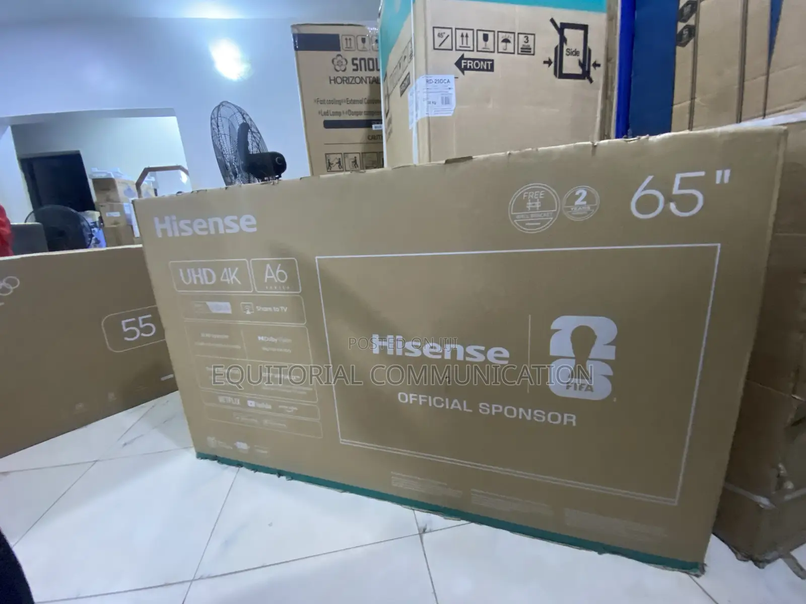 Hisense A6 Series 65 Inch Smart Digital Television