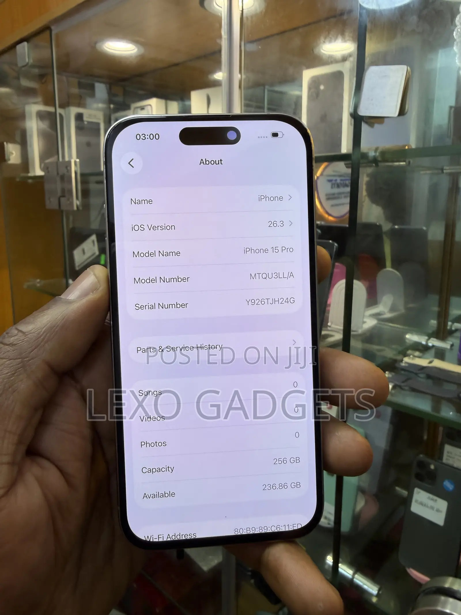 Apple iPhone 15 Pro 256 GB Silver
