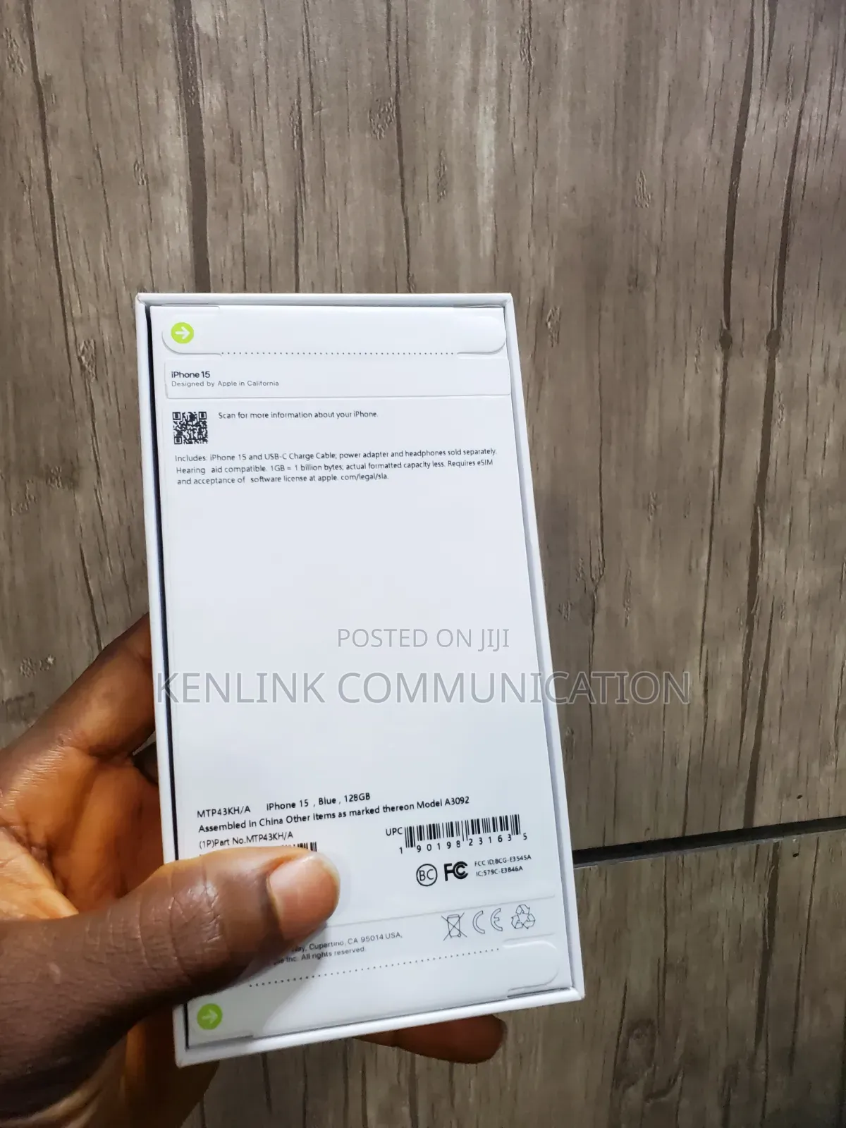 New Apple iPhone 15 128 GB Green