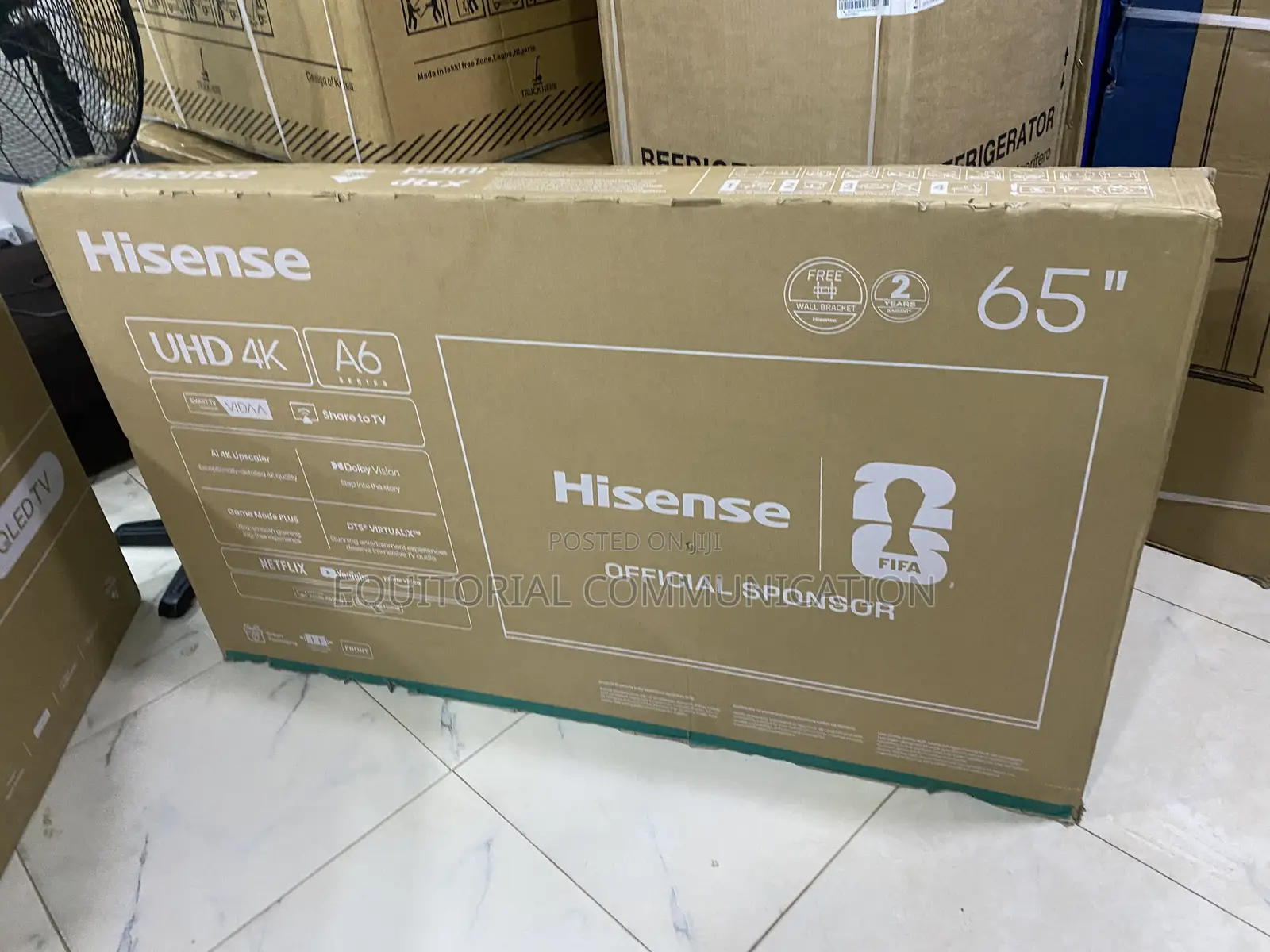 Hisense A6 Series 65A60QXVT Smart TV