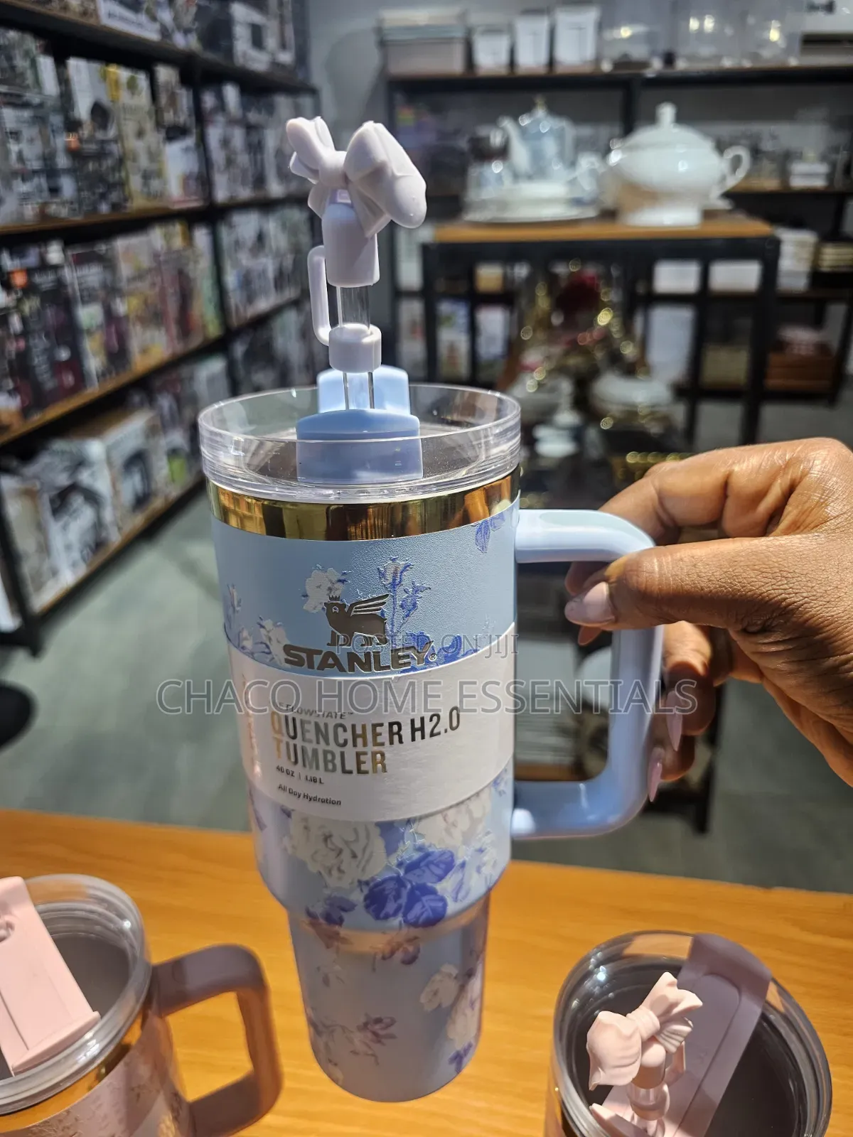 Boxed Stanley X LoveShackFancy Quencher Tumbler 40oz