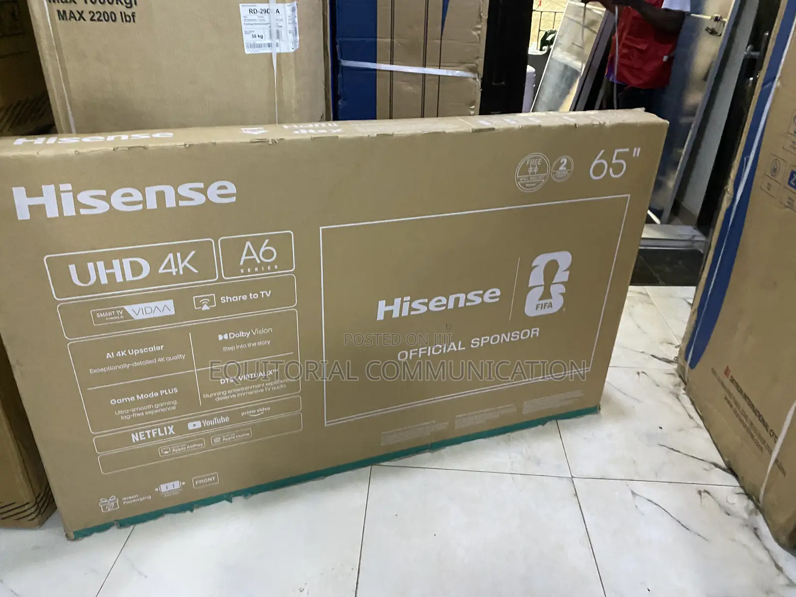 Hisense 65 Inch Large Screen Digital Smart TV