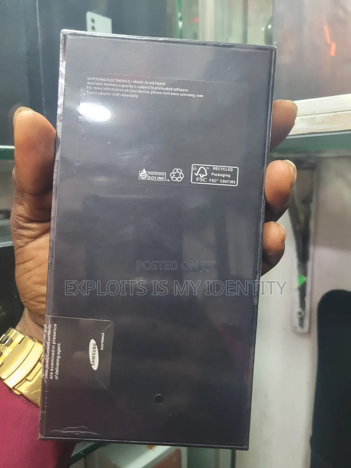 New Samsung Galaxy S22+ 5G 128 GB Black