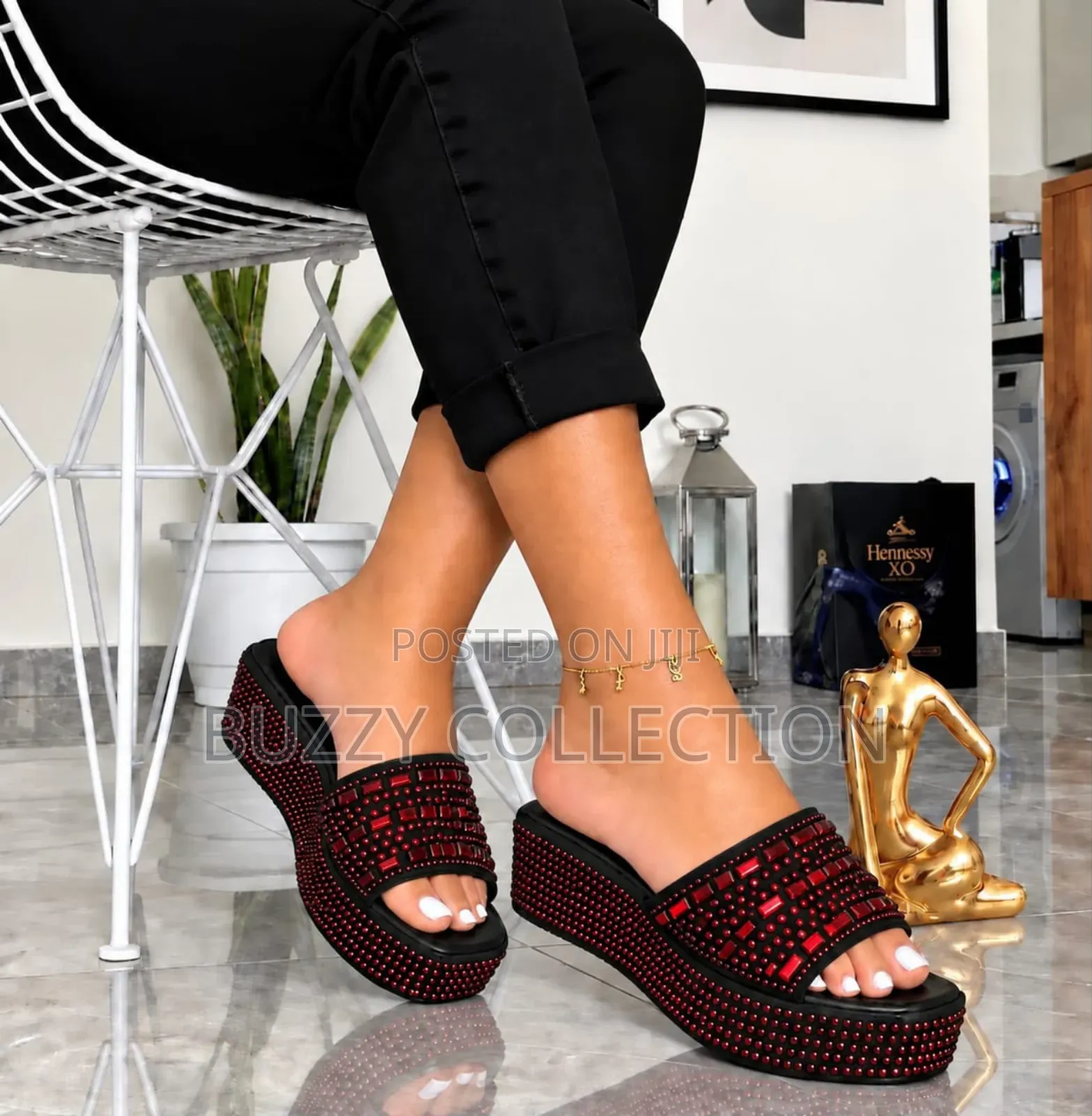High Quality Luxury Women's Platform Slippers