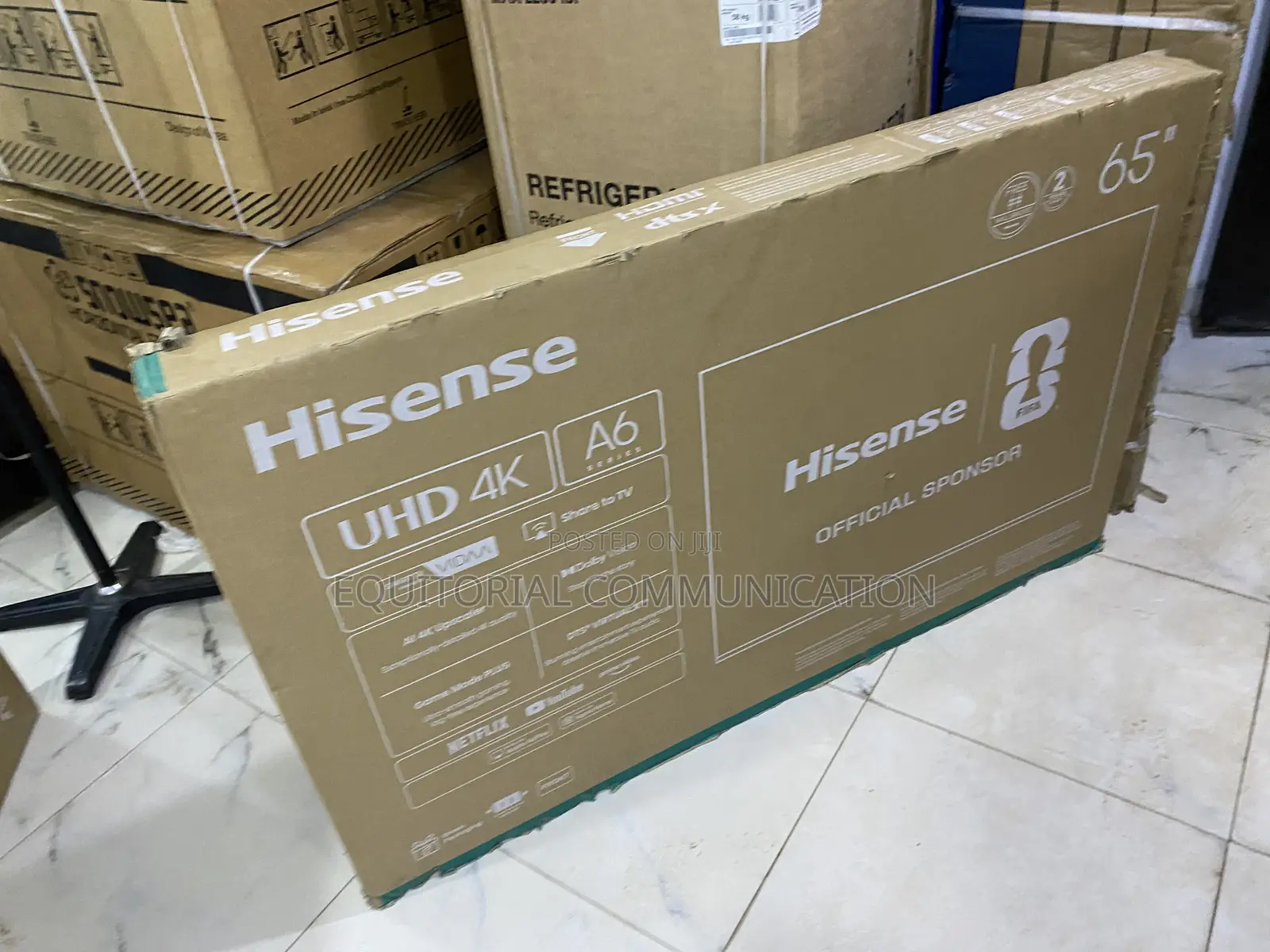 Hisense A6 Series UHD 65 Inch Television