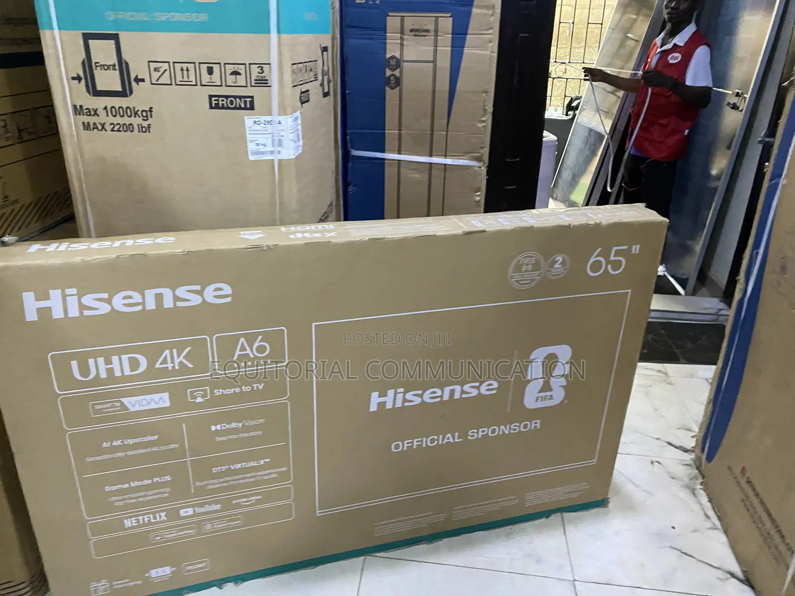 Hisense A6 Series UHD 65 Inch Television