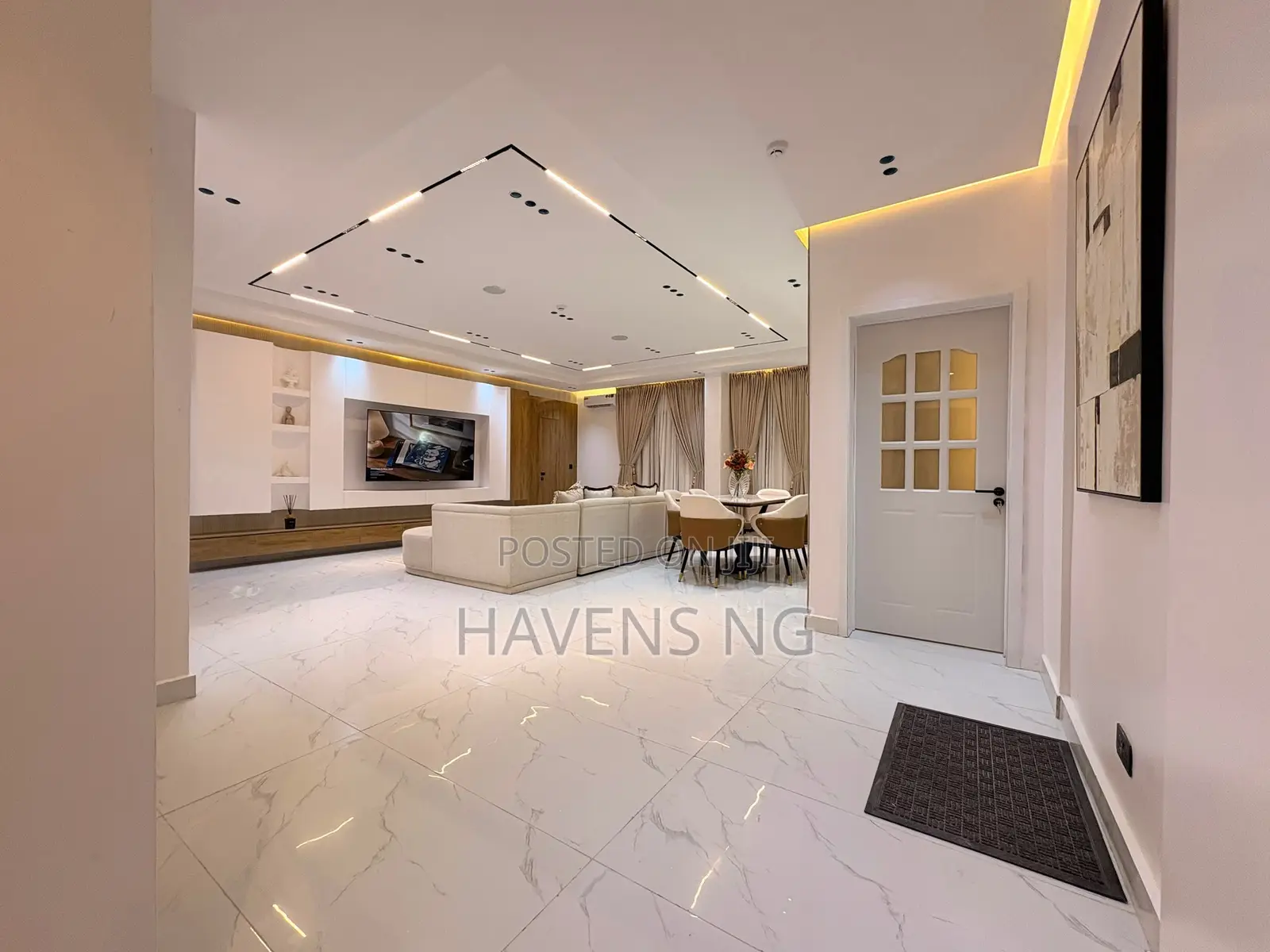 Shortlet | Brand New 4-Bedroom Maisonette