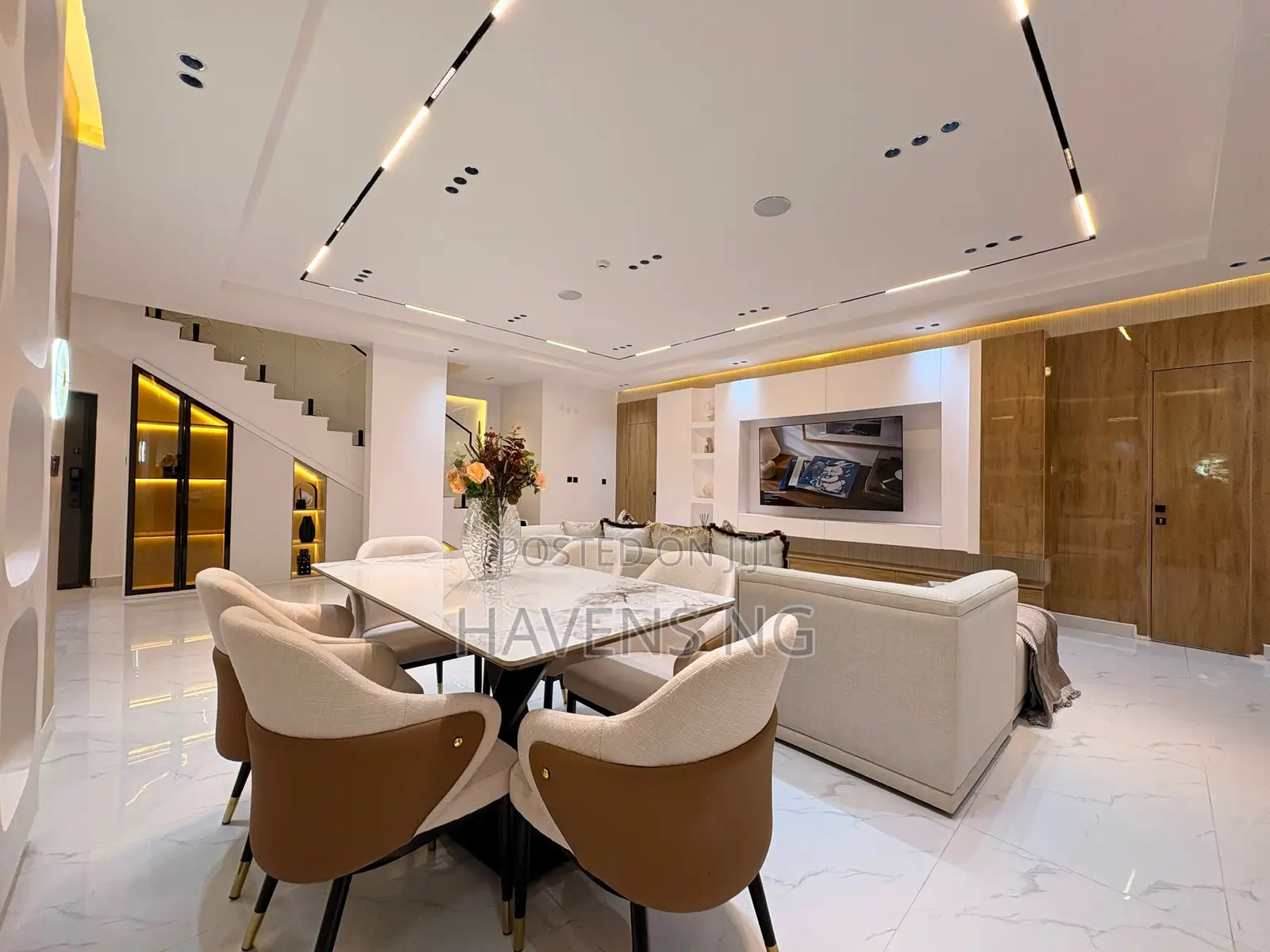 Shortlet | Brand New 4-Bedroom Maisonette