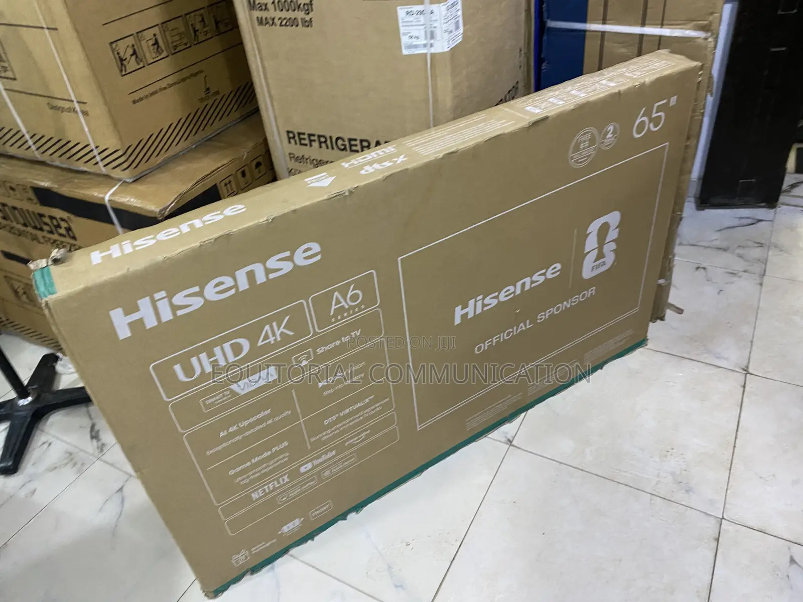 Hisense A6 Series 65 Inch Large Display Smart TV