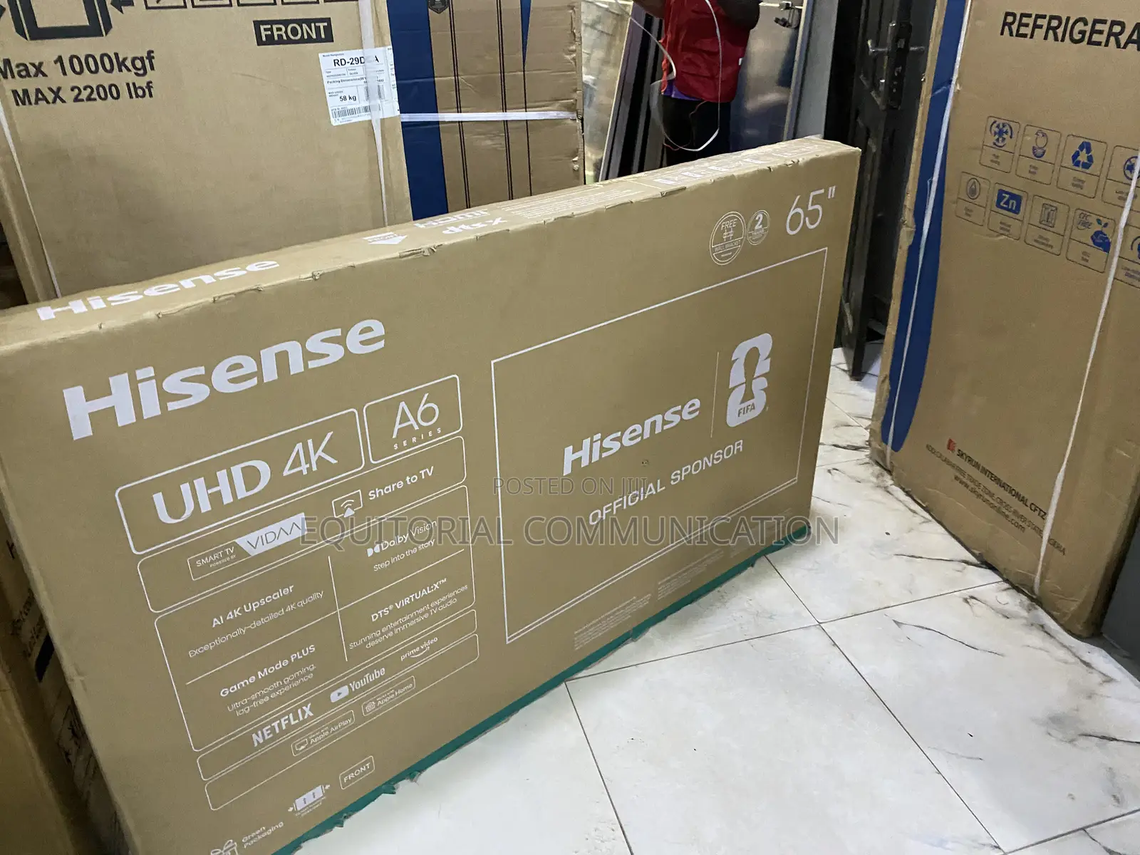 Hisense 65A60QXVT Television for Modern Living
