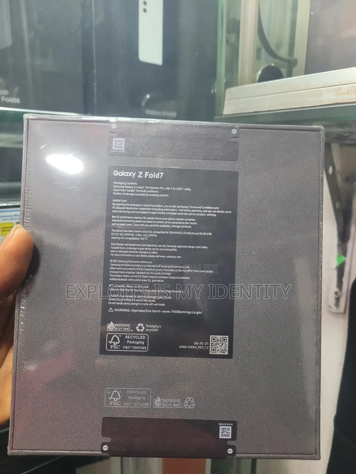 New Samsung Galaxy Z Fold7 512 GB Blue
