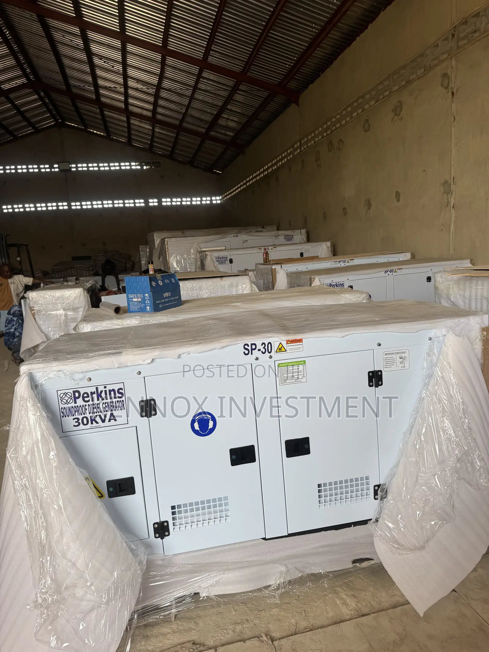 Quality 30KVA Perkins Sound-Proof Diesel Generator