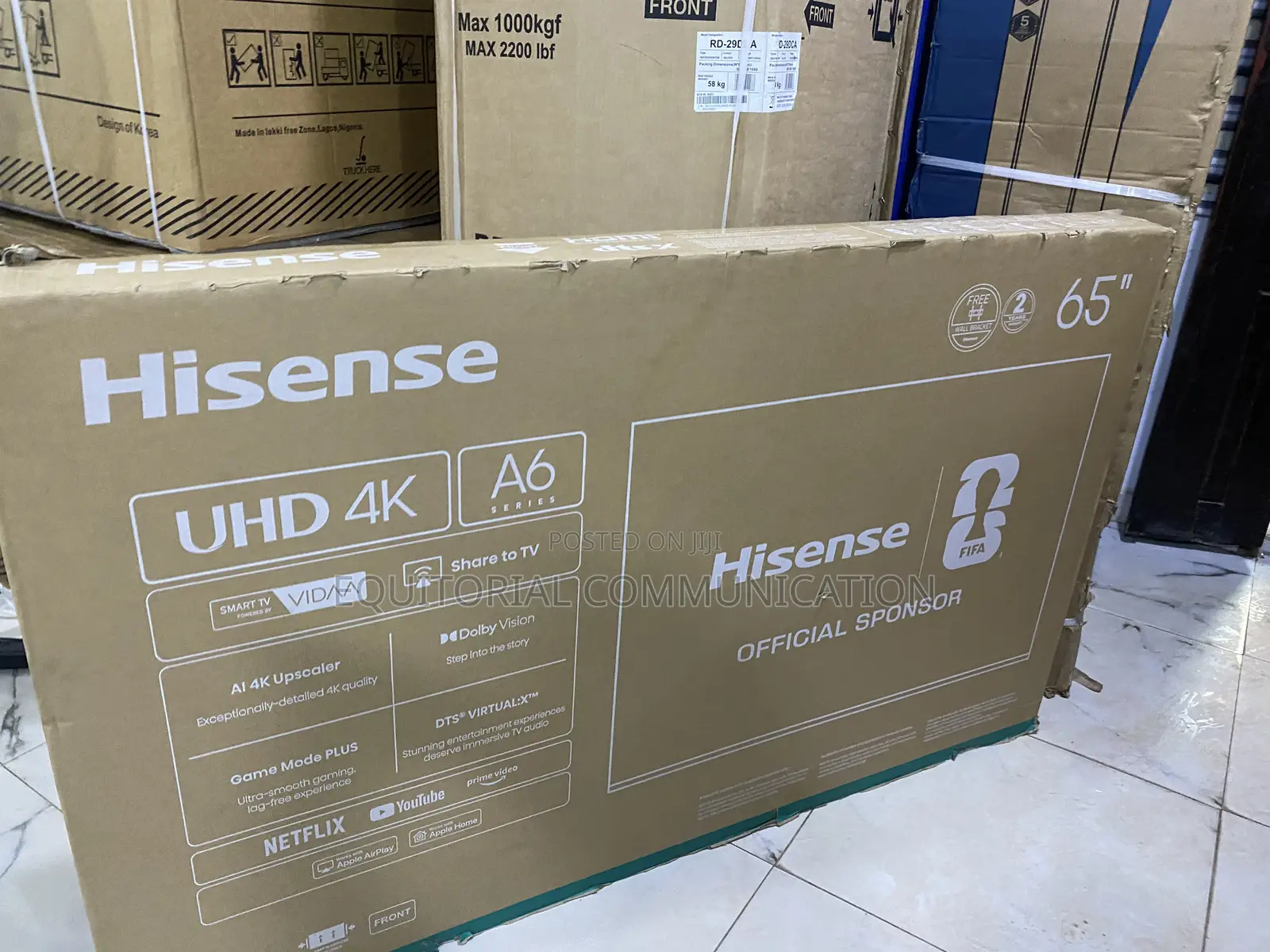 Hisense 65 Inch Smart TV With UHD Picture Quality