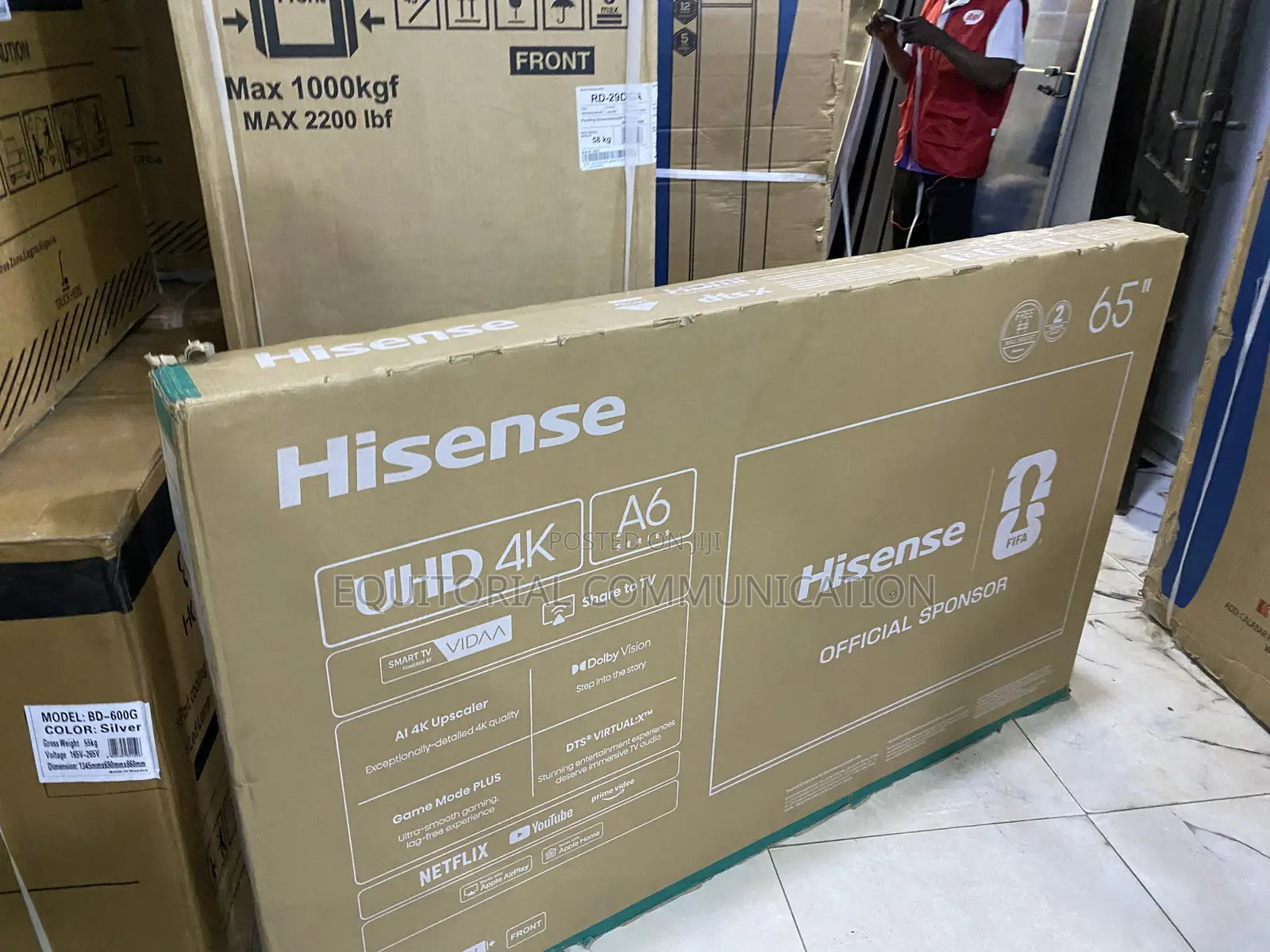 Hisense 65 Inch Smart TV With UHD Picture Quality