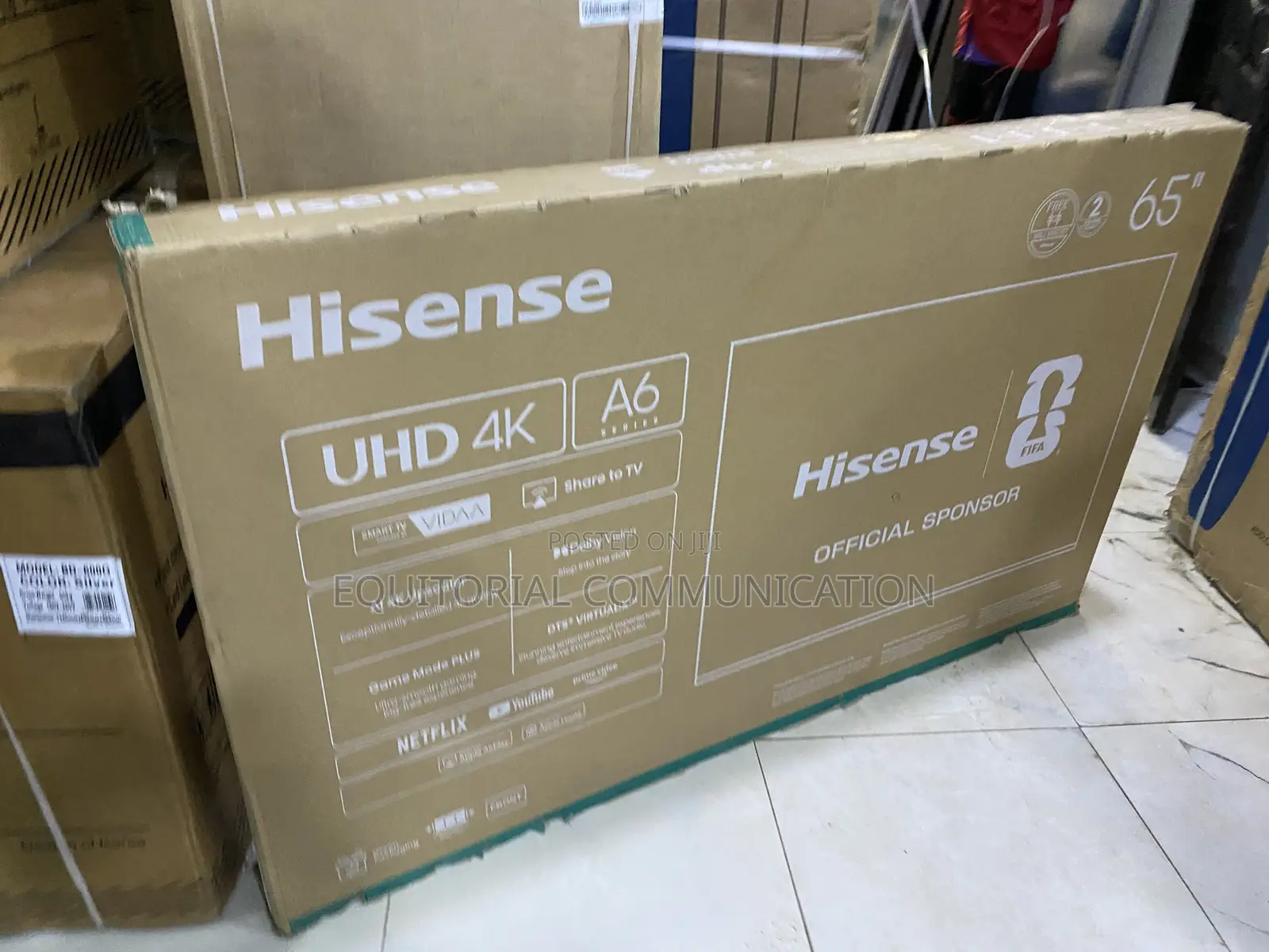 Hisense A6 Series 65 Inch Home Viewing Television
