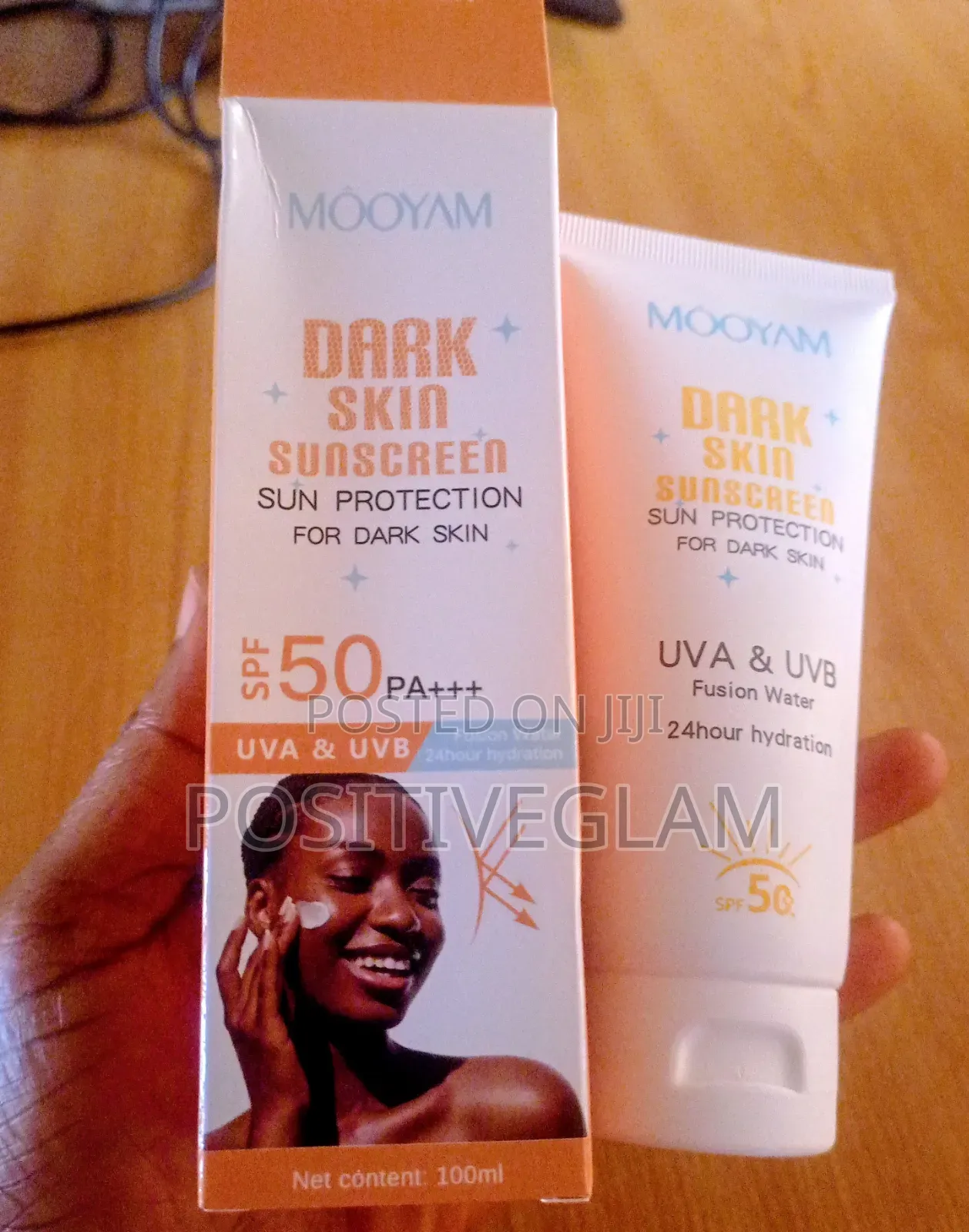 Dark Skin Sunscreen Spf50 Pa+ Uva Uvb