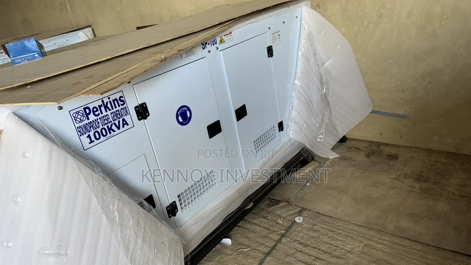 100KVA Perkins Sound-Proof Diesel Generator.