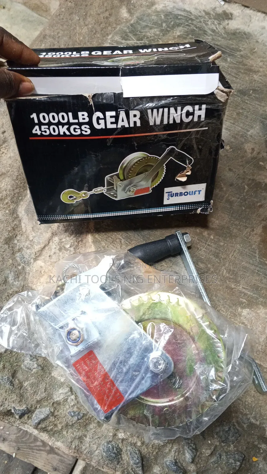 1000 Lb Hand Winch