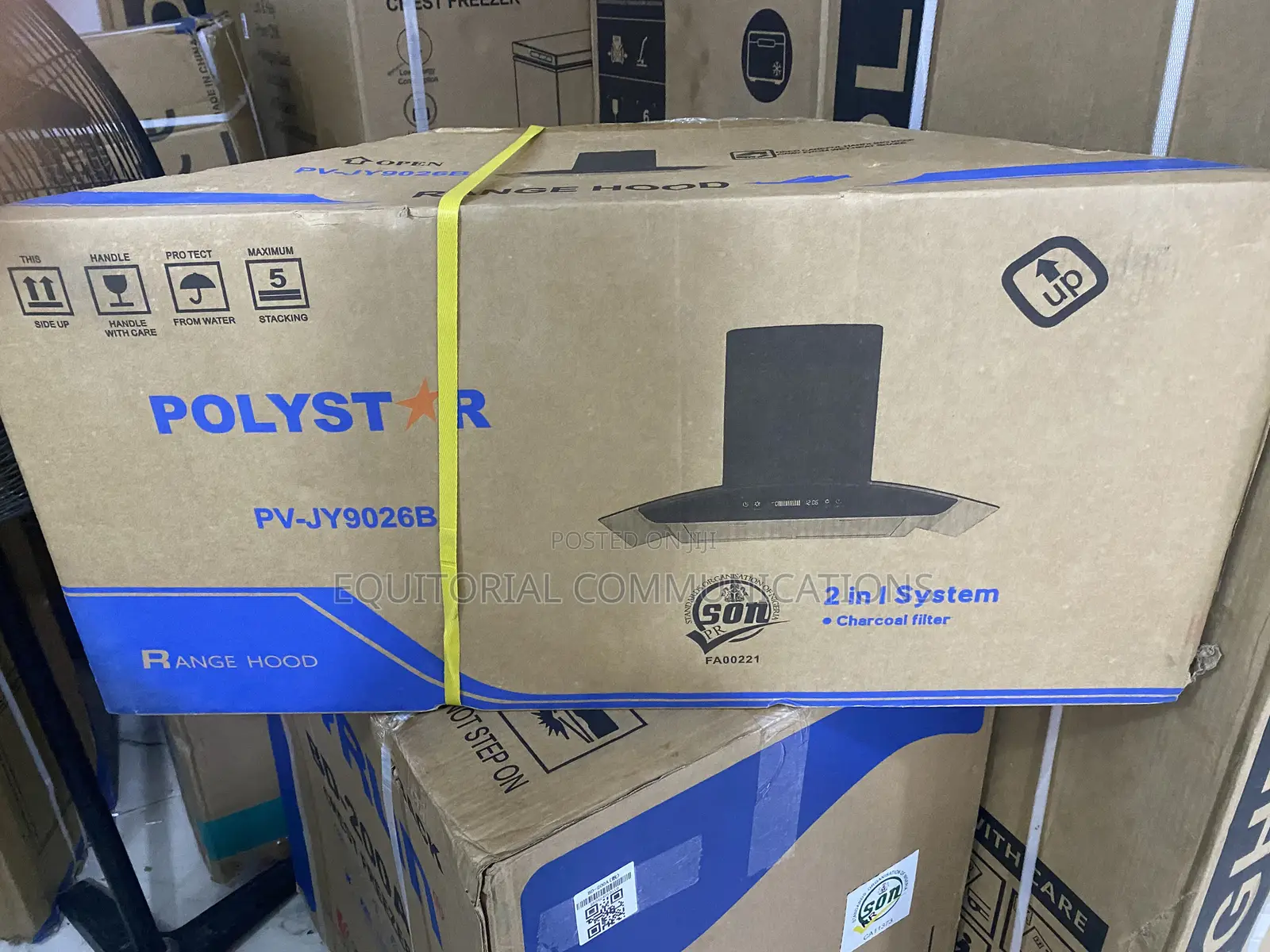 Polystar PV-JY9026B Kitchen Steam and Smoke Hood