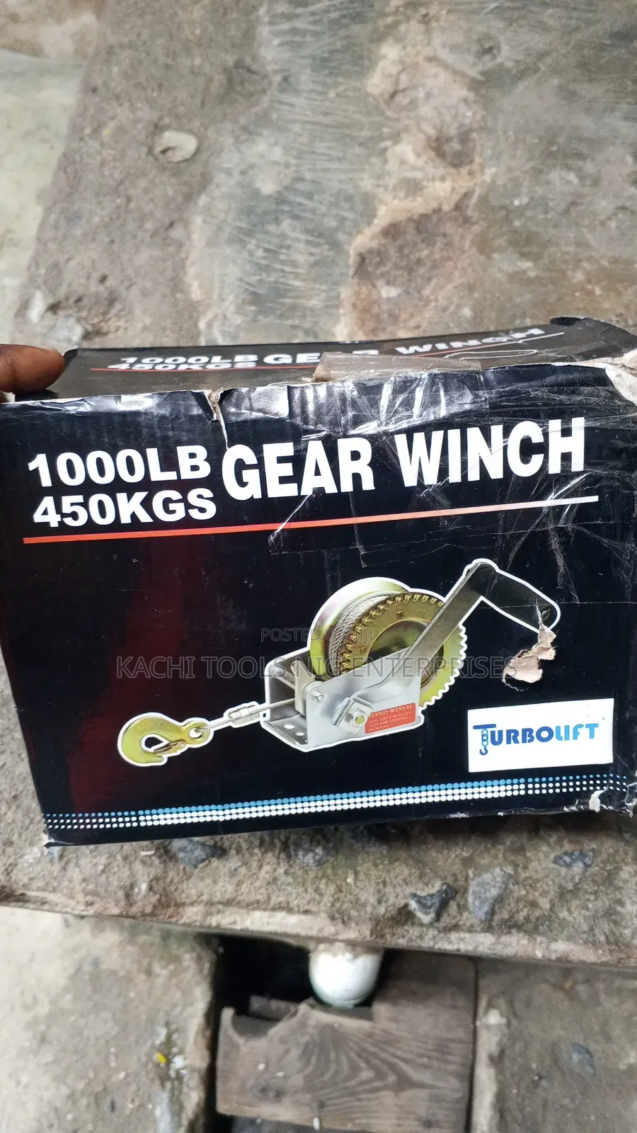 1000 Lb Hand Winch