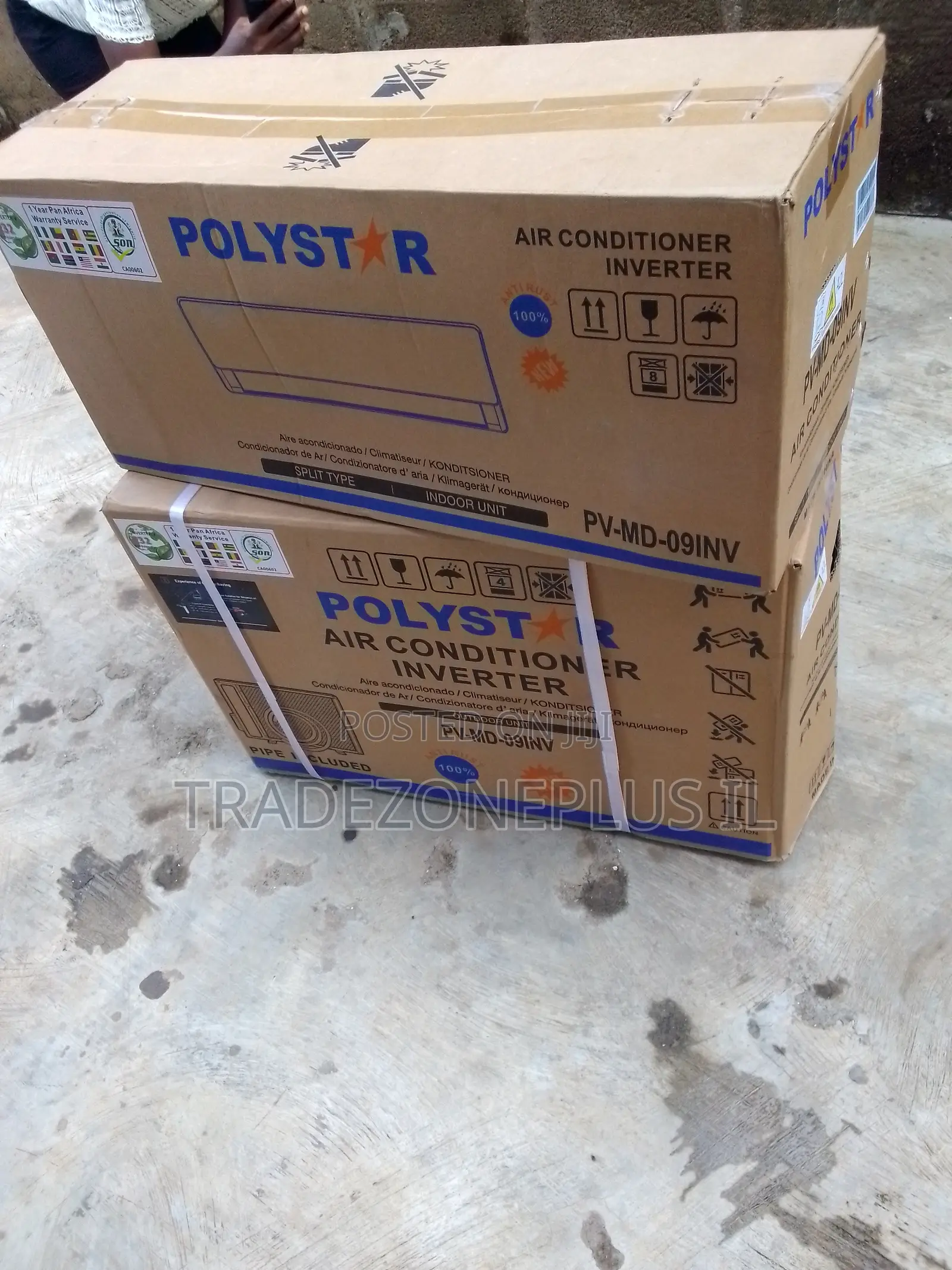 Polystar 1HPV90INV Efficient Cooling AC