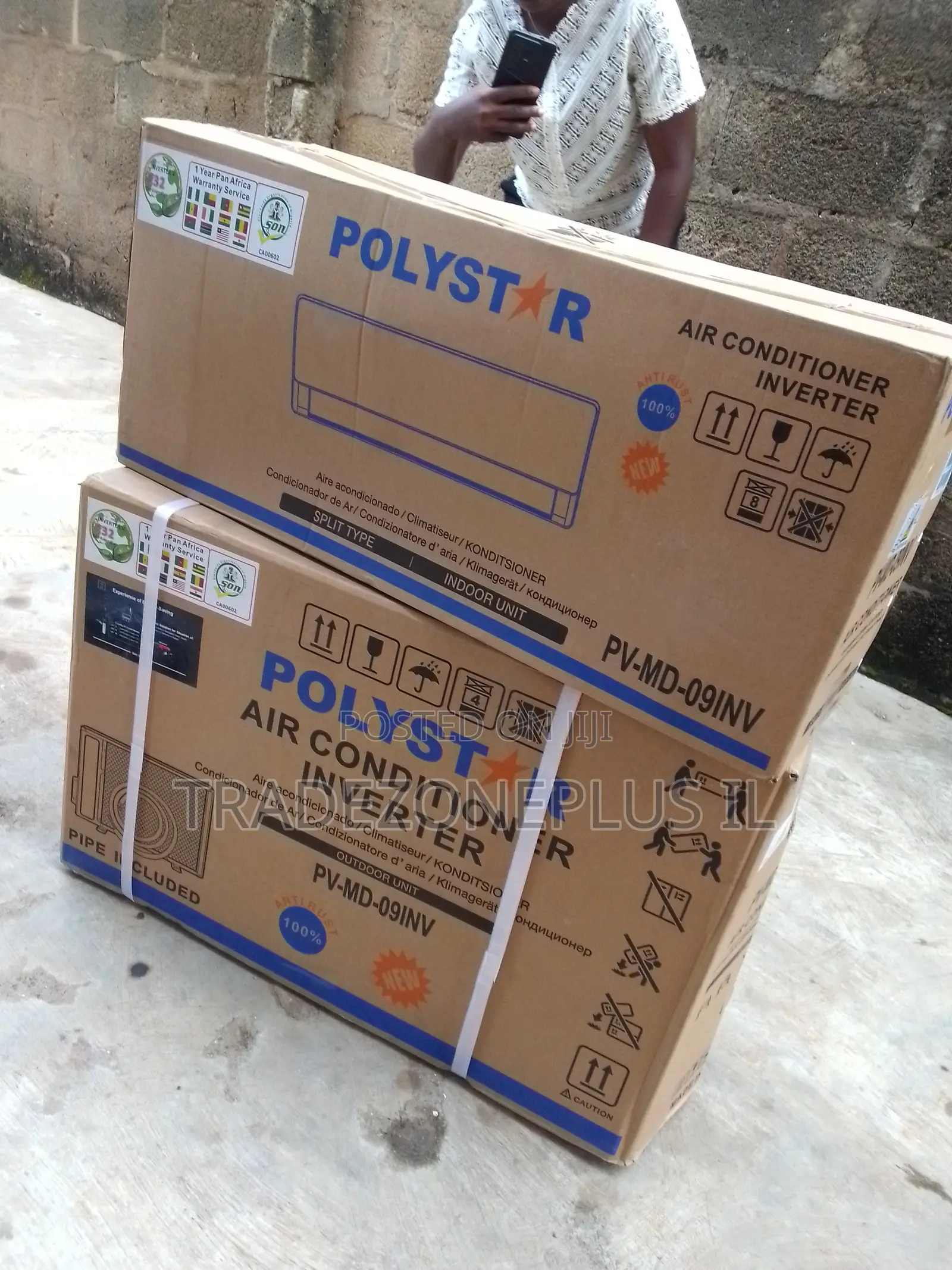 Polystar 1HPV90INV Efficient Cooling AC