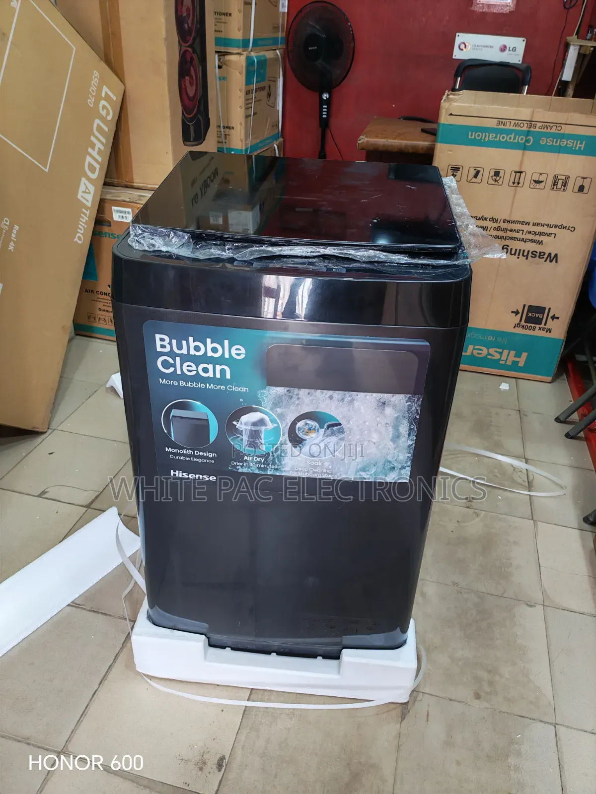 Hisense Automatic 9kg Washing Machine Top Loade ( Wash Spinning)