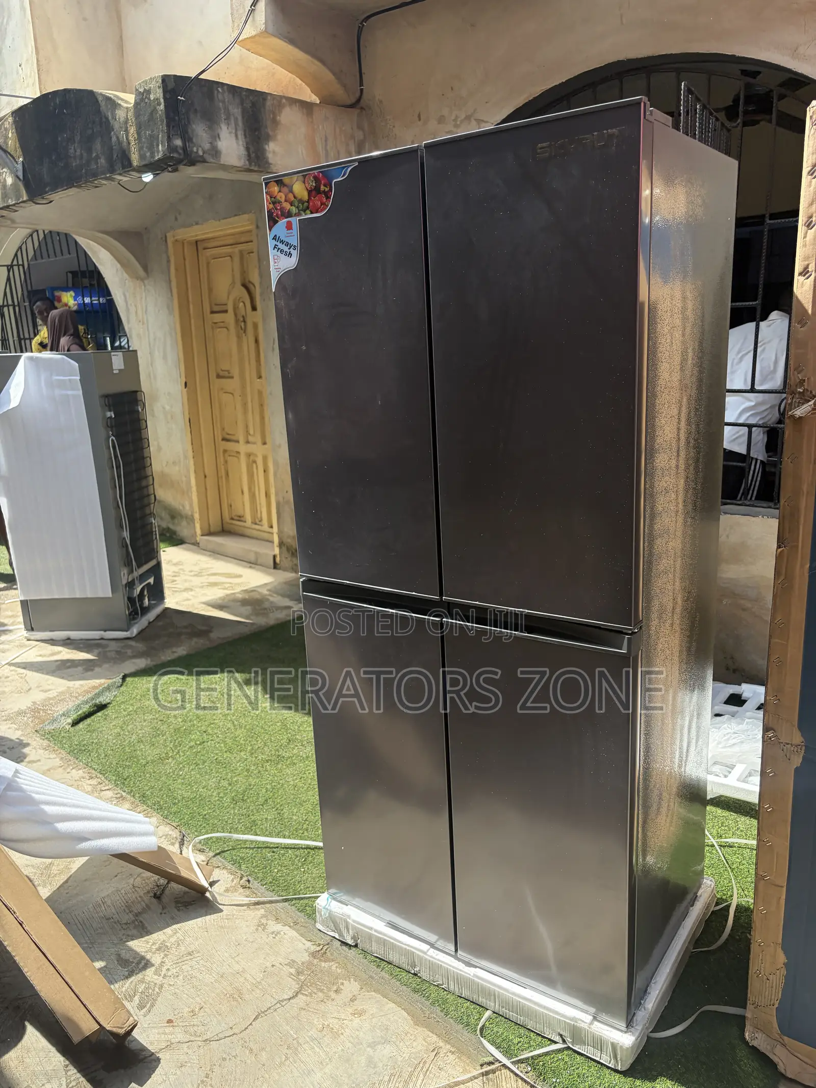 SkyRun 450L Multi Section 4 Door Fridge