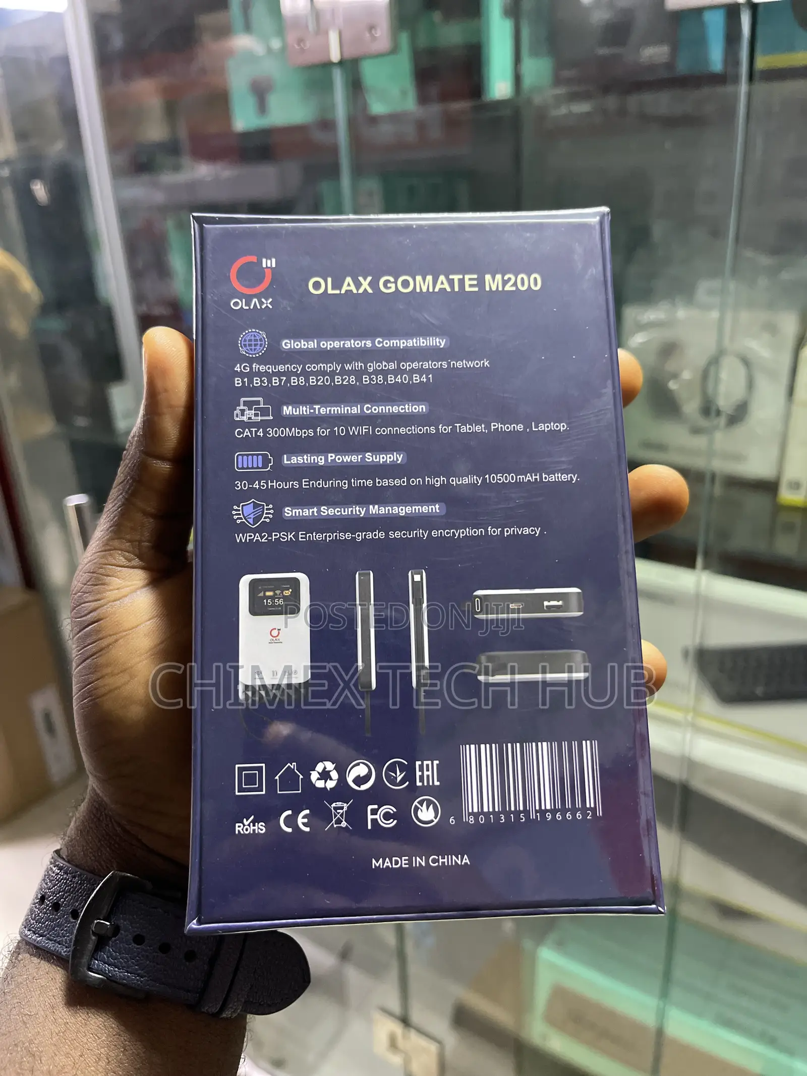 OLAX GOMATE M200 Power Bank WIFI 10500mah Mobile WiFi
