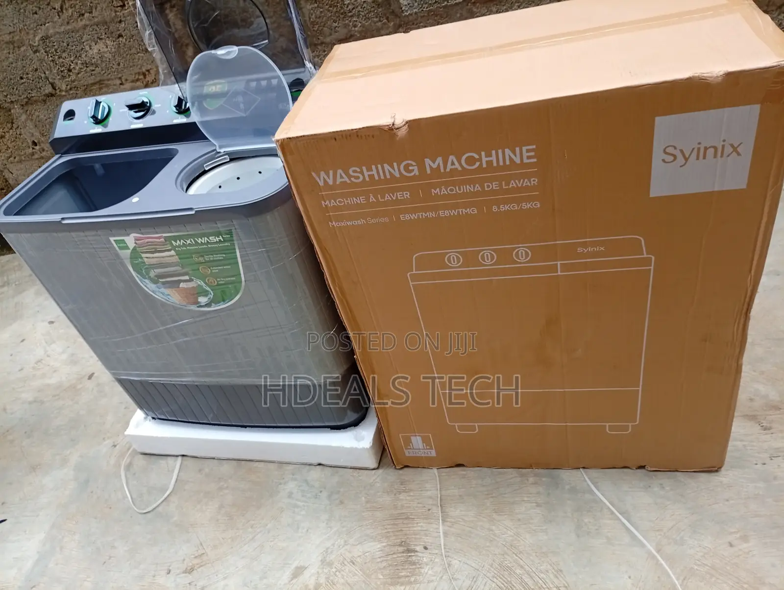 SYNIX Automatic Washer 8KG – Convenient Washing