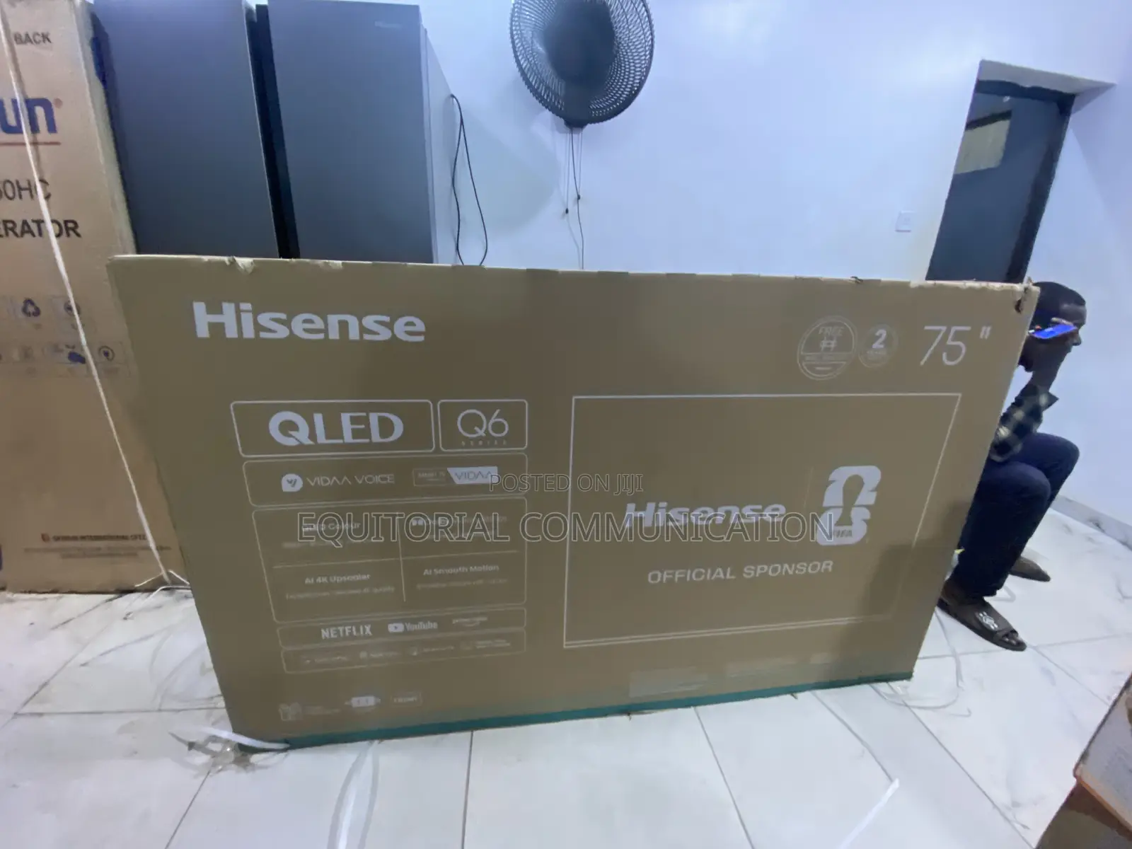 Hisense 75Q60QAVT 75 Inch Ultra HD QLED Television