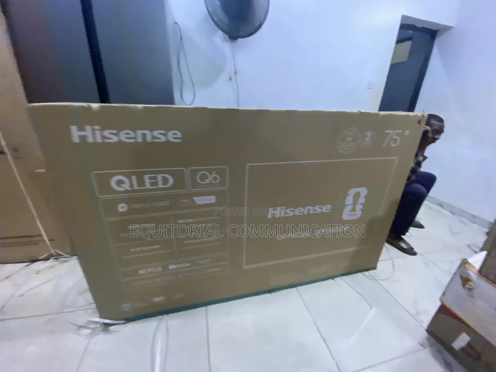 Brand New Hisense 75 Inch QLED TV Q6 Series