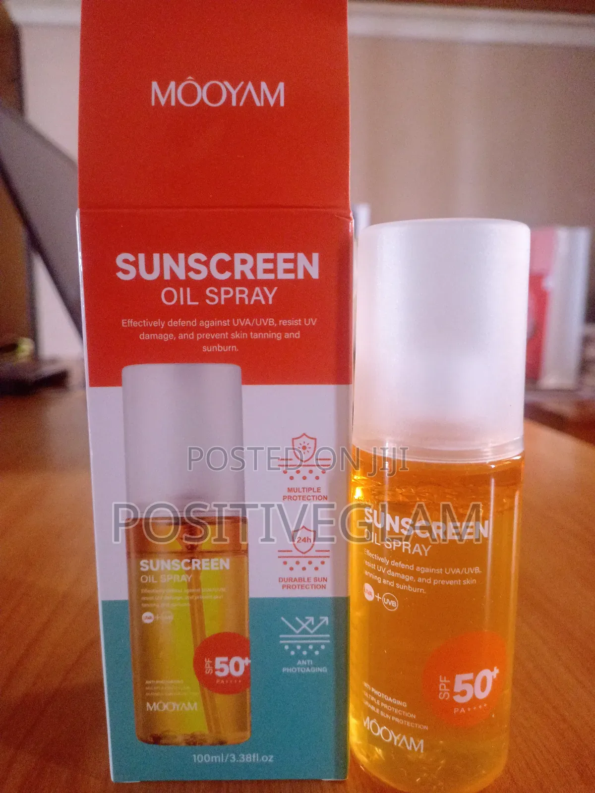 Sunscreen Oil Spray Spf50+ Pa+ Uva Uvb