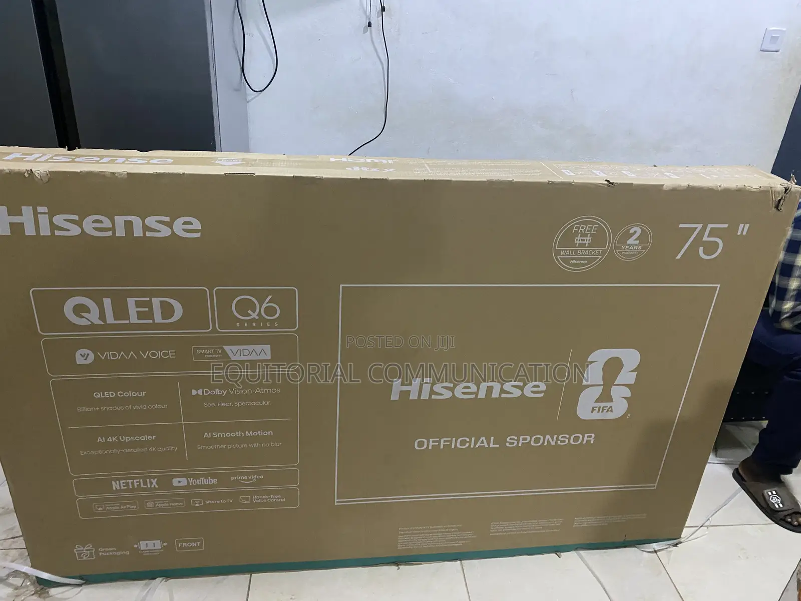 Hisense Q6 Series 75 Inch Smart Television UHD