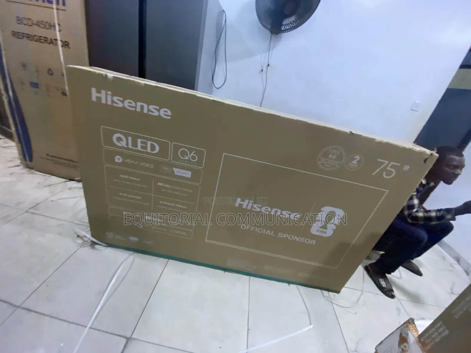 Hisense 75 Inch Big Screen QLED Smart TV