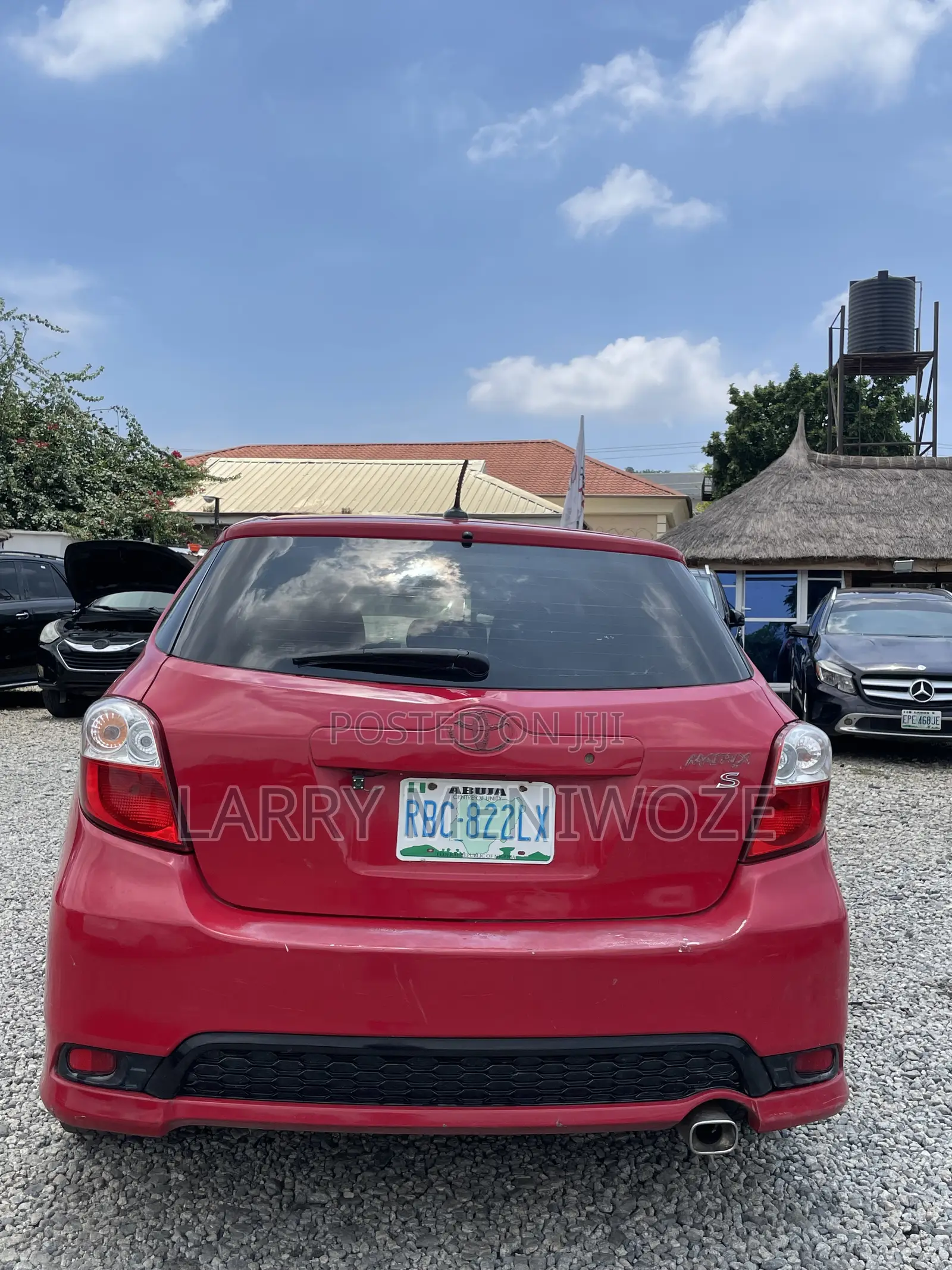 Toyota Matrix S Hatchback AWD (2.4L 4cyl 4A) 2013 Red