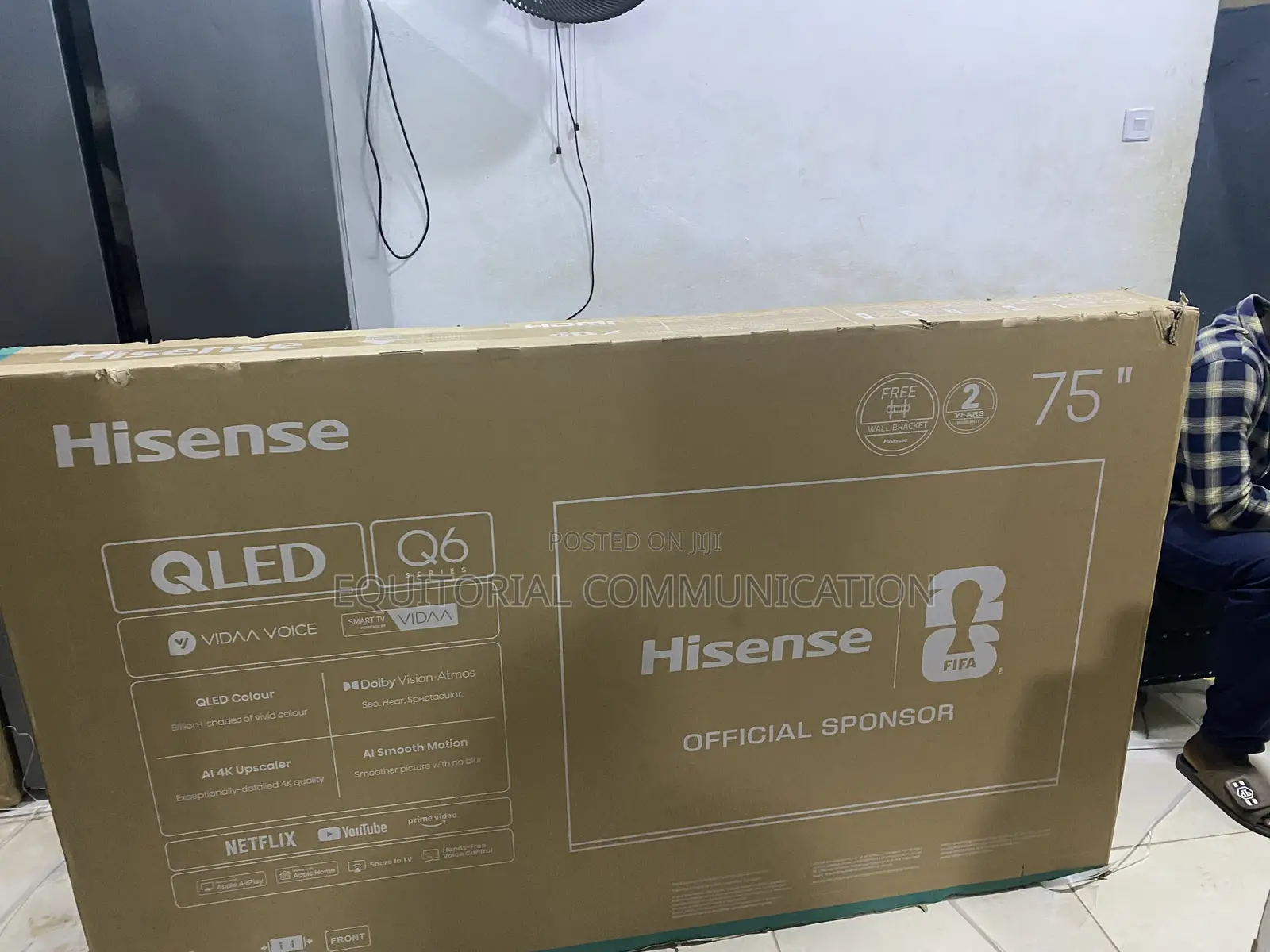 Hisense 75Q60QAVT Premium 75 Inch Smart TV
