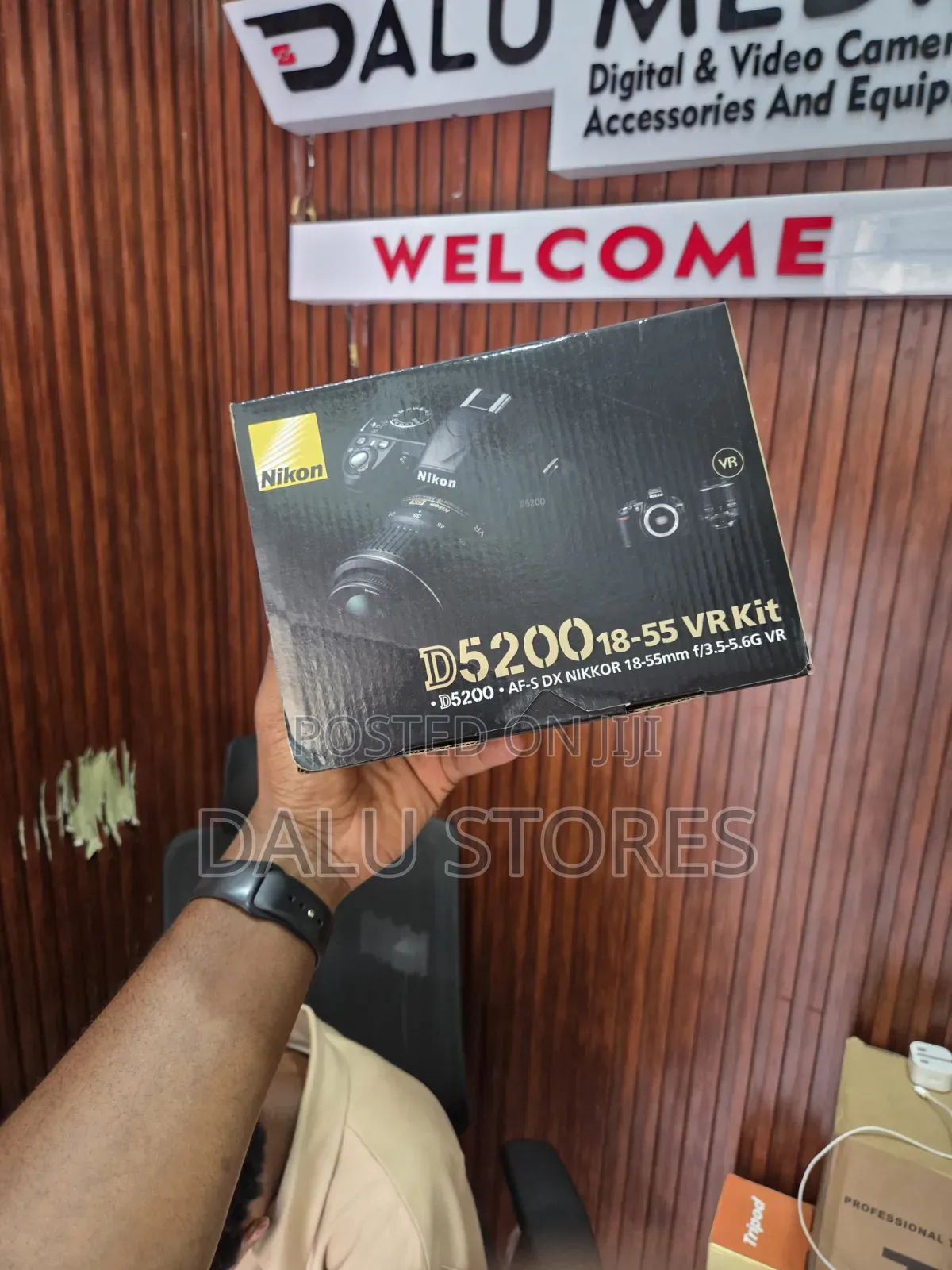 Nikon D5200 DSLR Camera With 18-55mm Lens