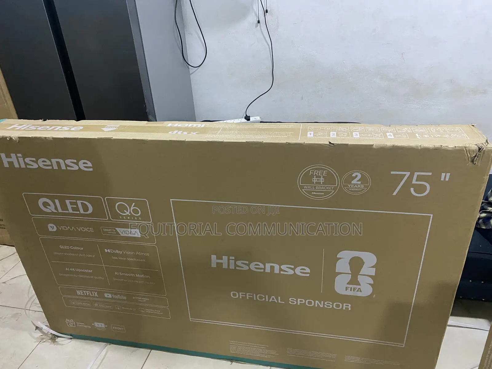 Hisense 75 Inch Quantum Dot QLED Television