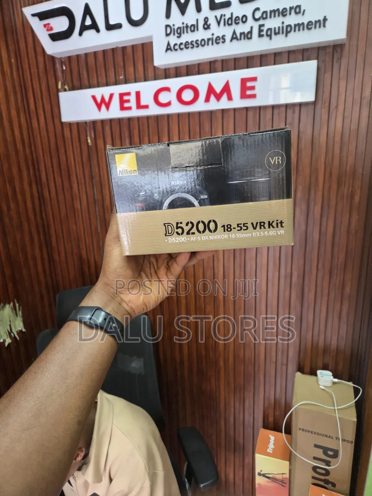 Nikon D5200 DSLR Camera With 18-55mm Lens