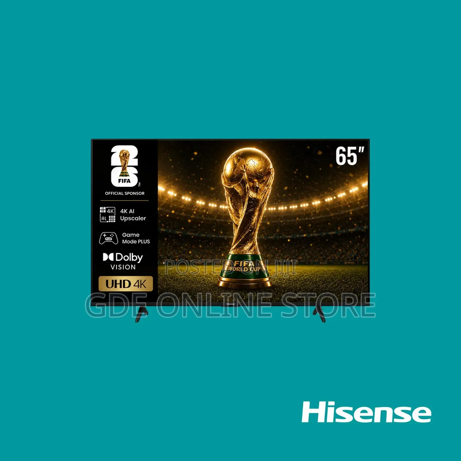 Hisense 65 Inch A6q Uhd Smart TV